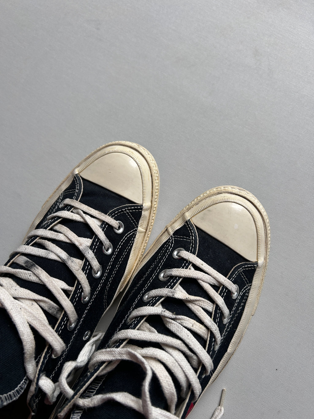 CONVERSE X CDG LOW BLACK (45EU)