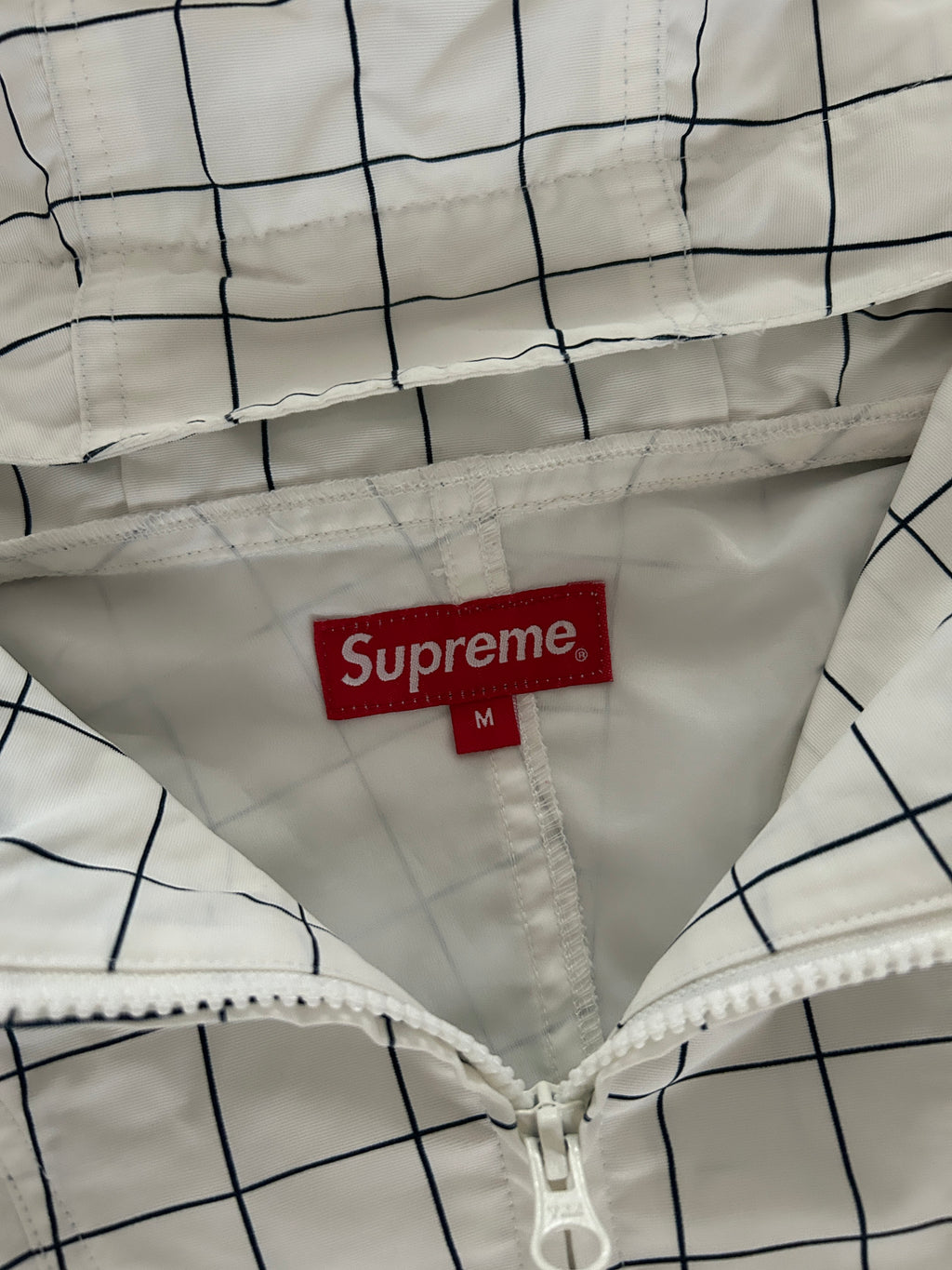 SUPREME HEAVY NYLON PULLOVER (M)