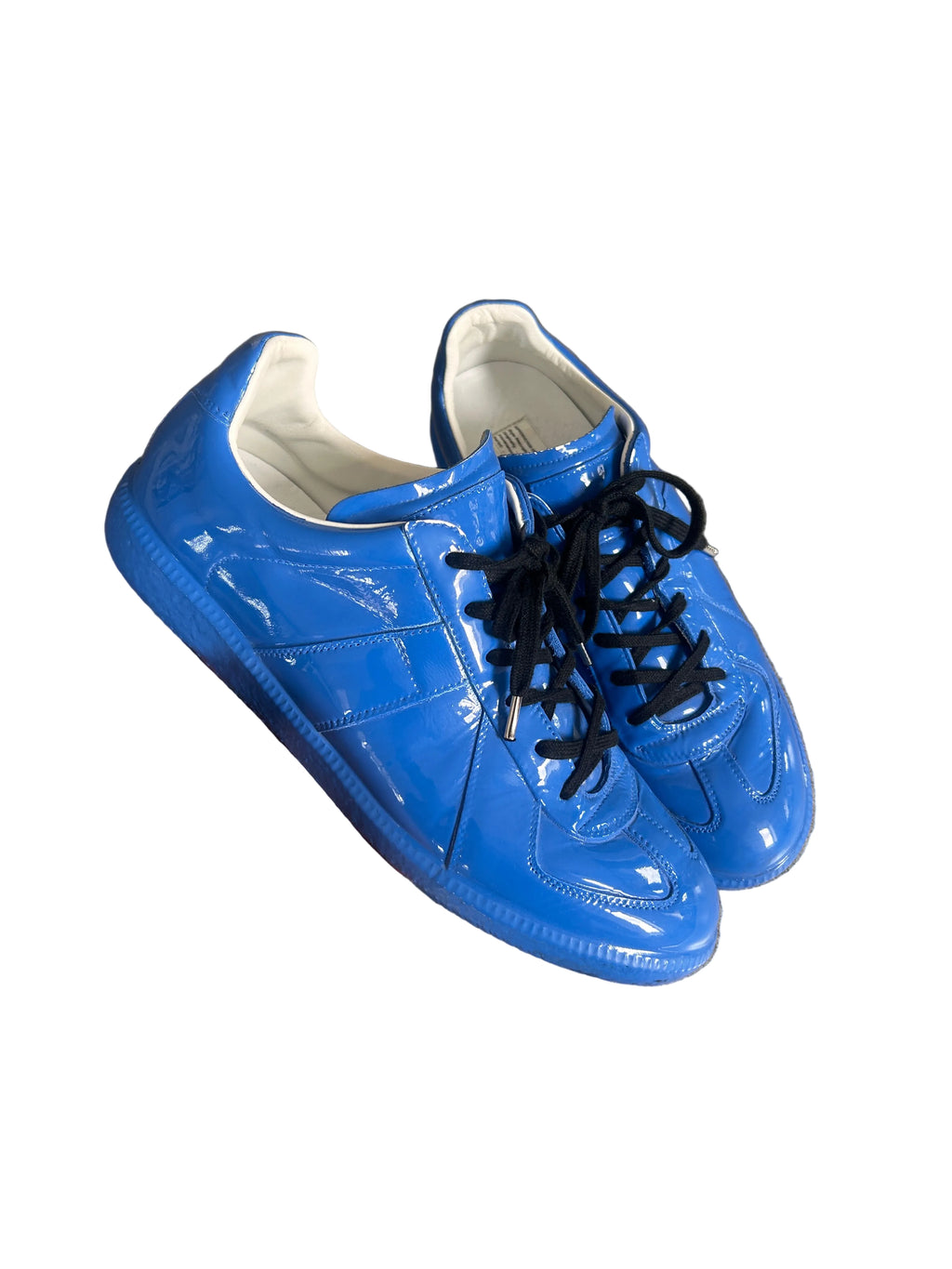 MAISON MARGIELA GATS “PATENT BLUE” 42EU