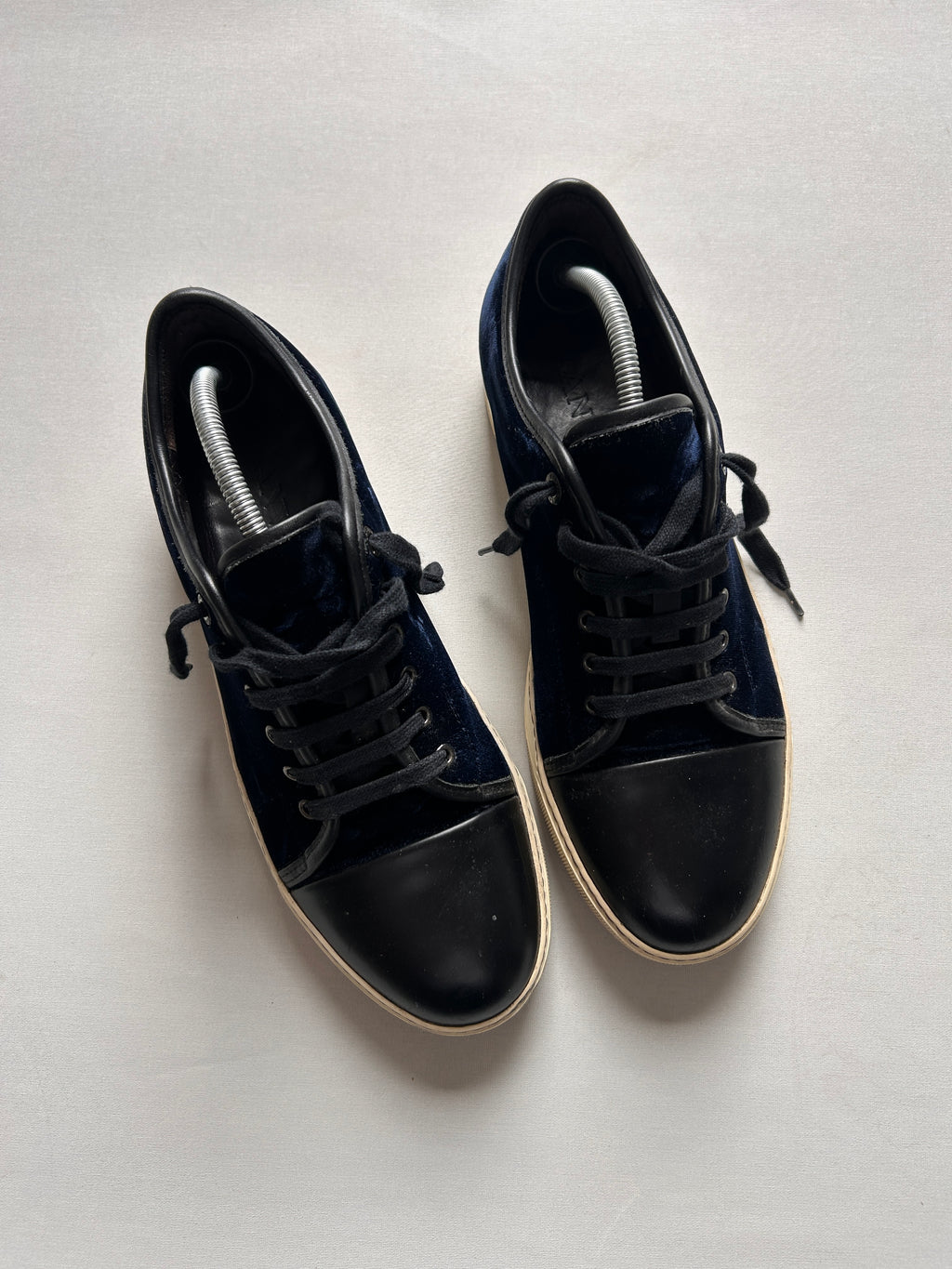 LANVIN DB11 NAVY SUEDE (44/44,5EU)