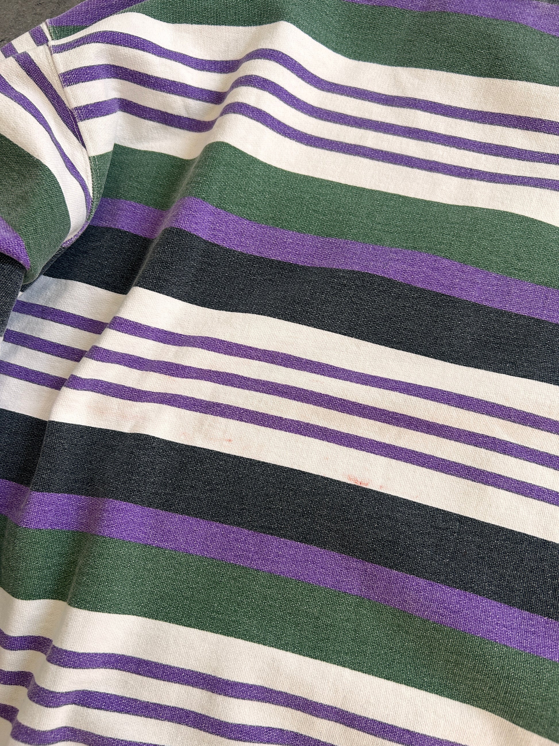 SUPREME STRIPED HOODIE “MULTICOLOR” (XL)
