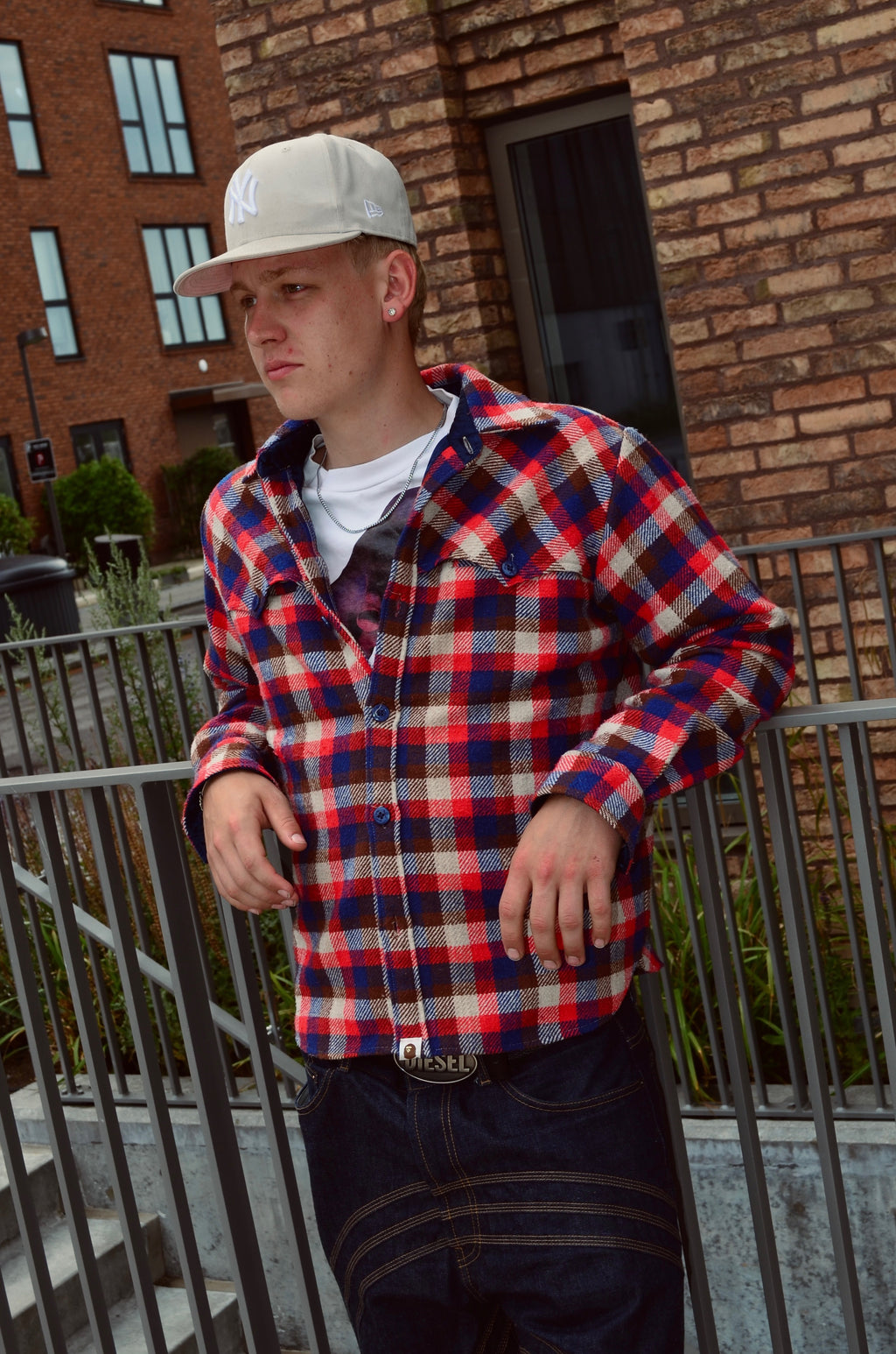 BAPE CPO HEAVY FLANNEL (M)