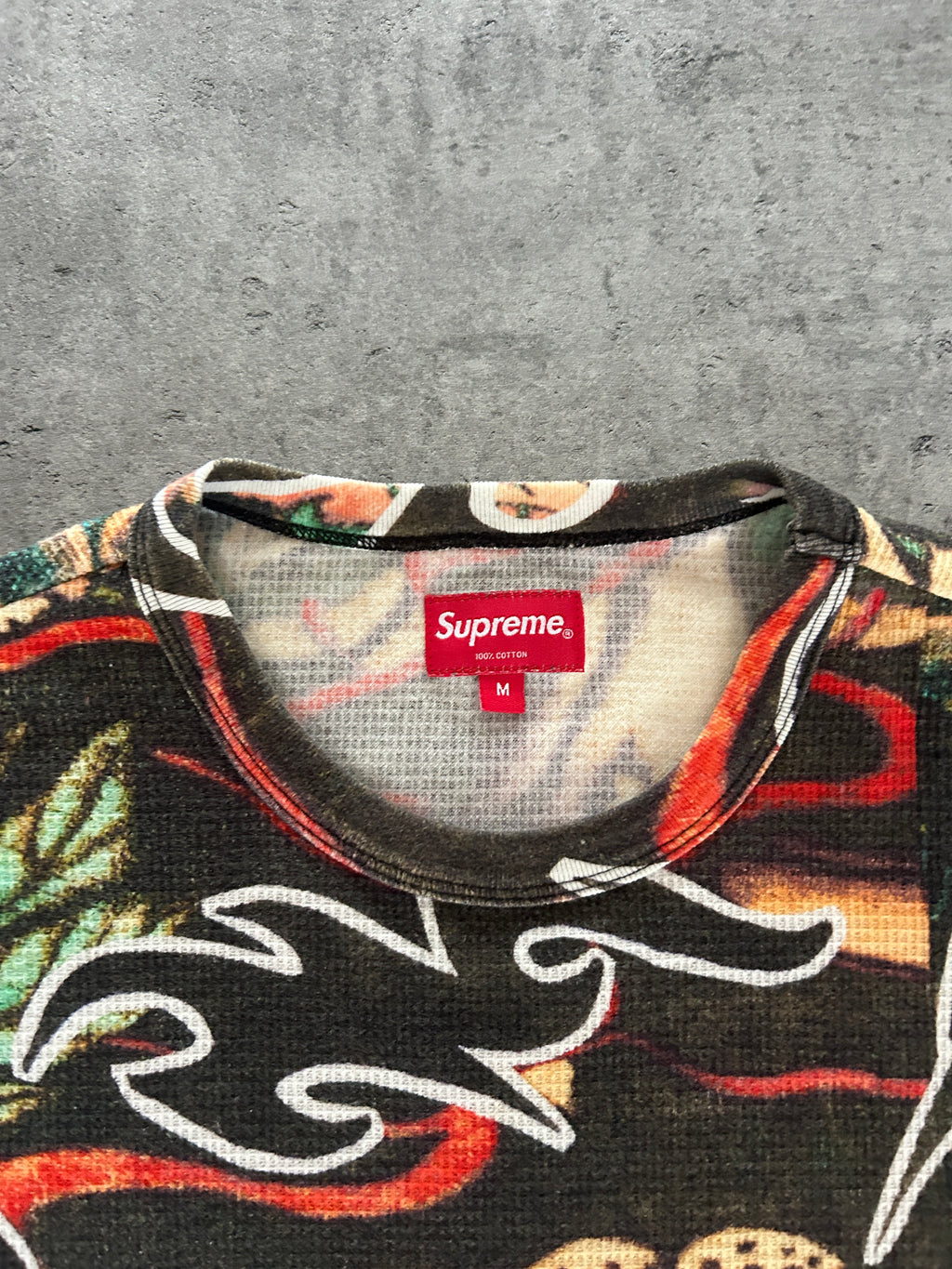 SUPREME SACRED HEART WAFFLE KNIT (M)