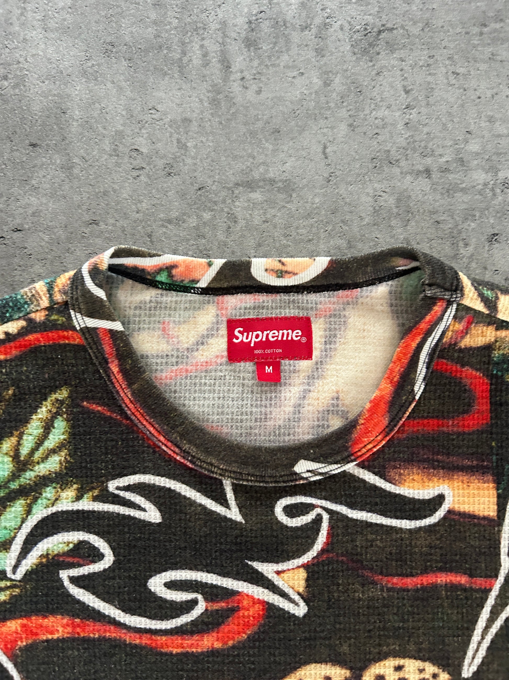 SUPREME SACRED HEART WAFFLE KNIT (M)