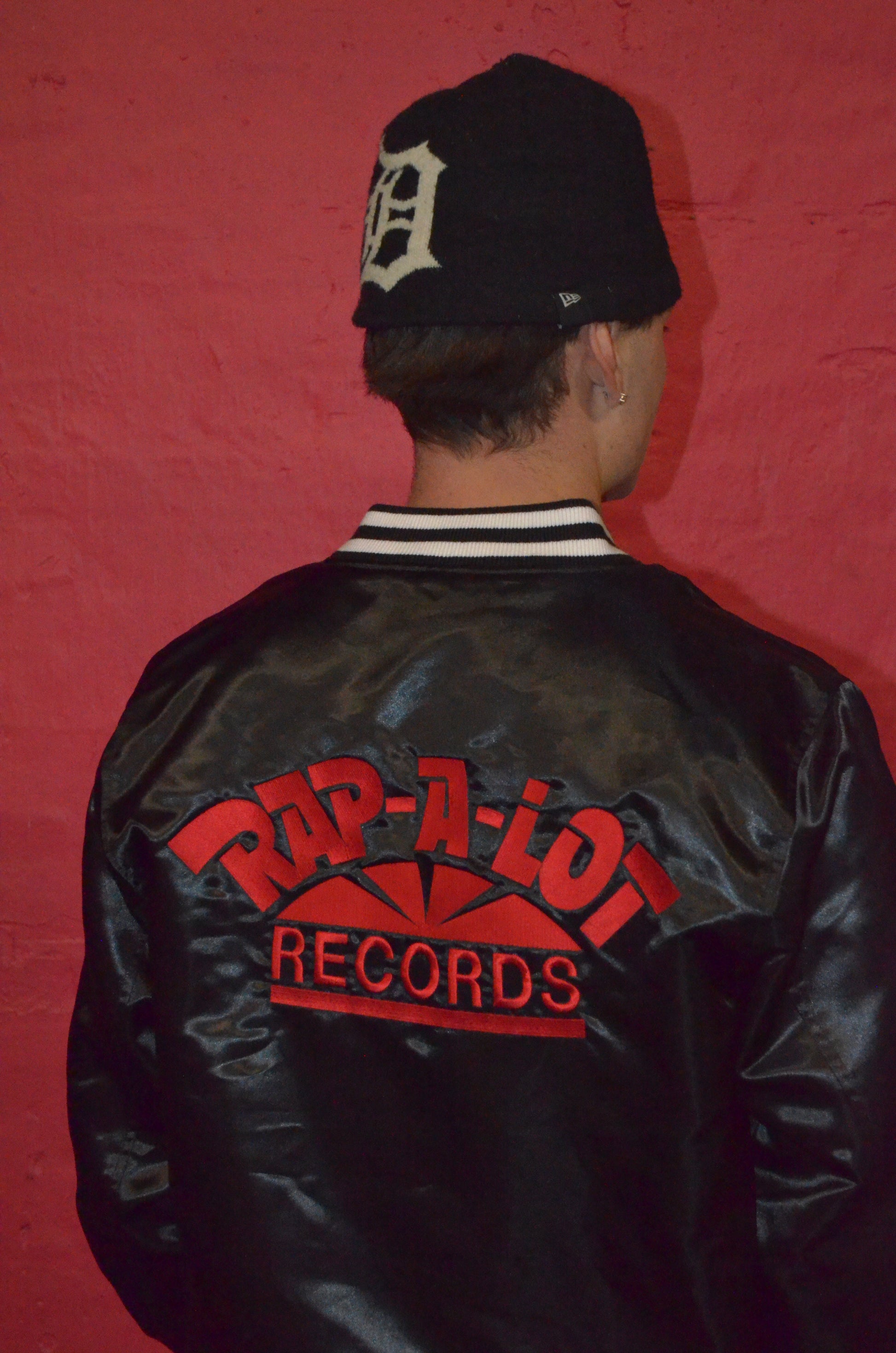 SUPREME RAP A LOT RECORDS SATIN BOMBERJACKET (M)