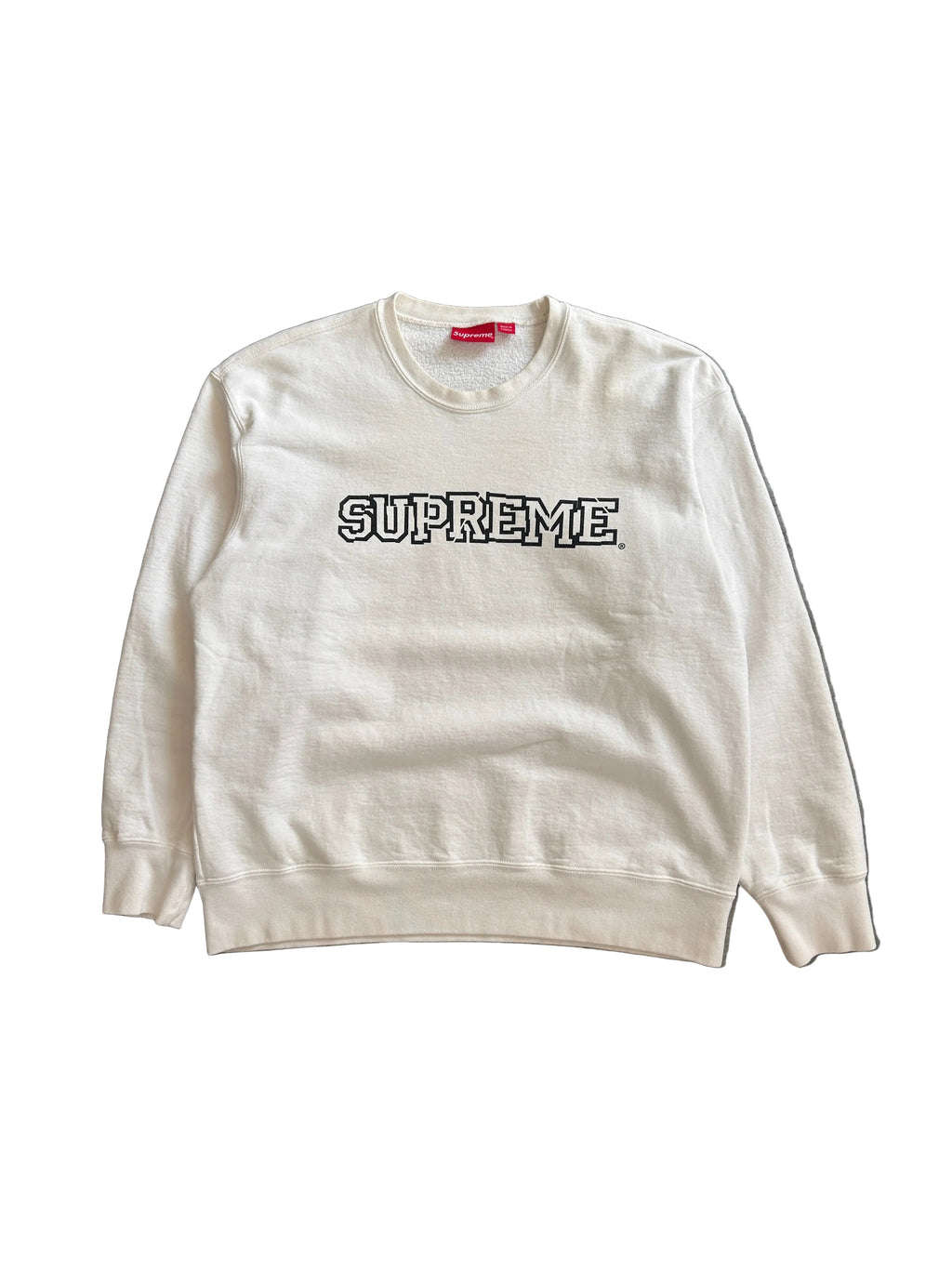 SUPREME SHATTERED LOGO CREWNECK (L)