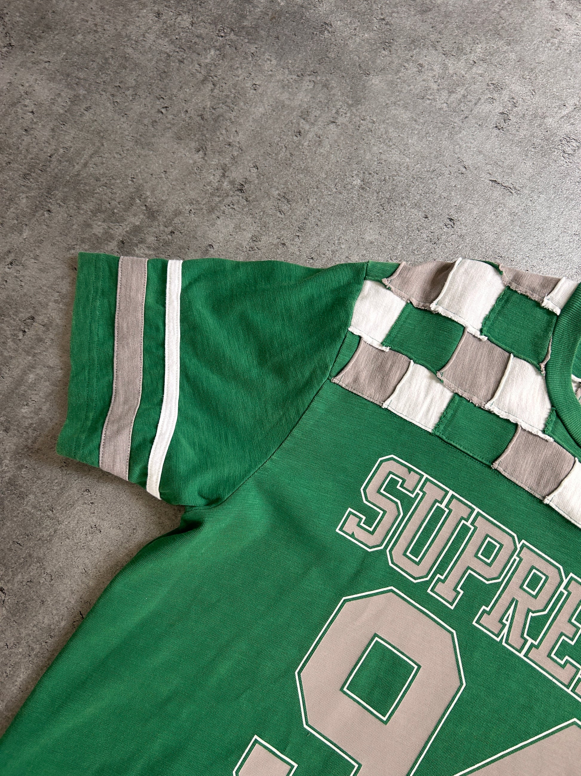SUPREME PATCHWORK YOKE JERSEY (M)