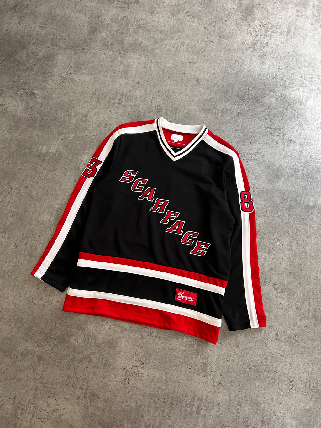 SUPREME SCARFACE HOCKEY JERSEY (M)
