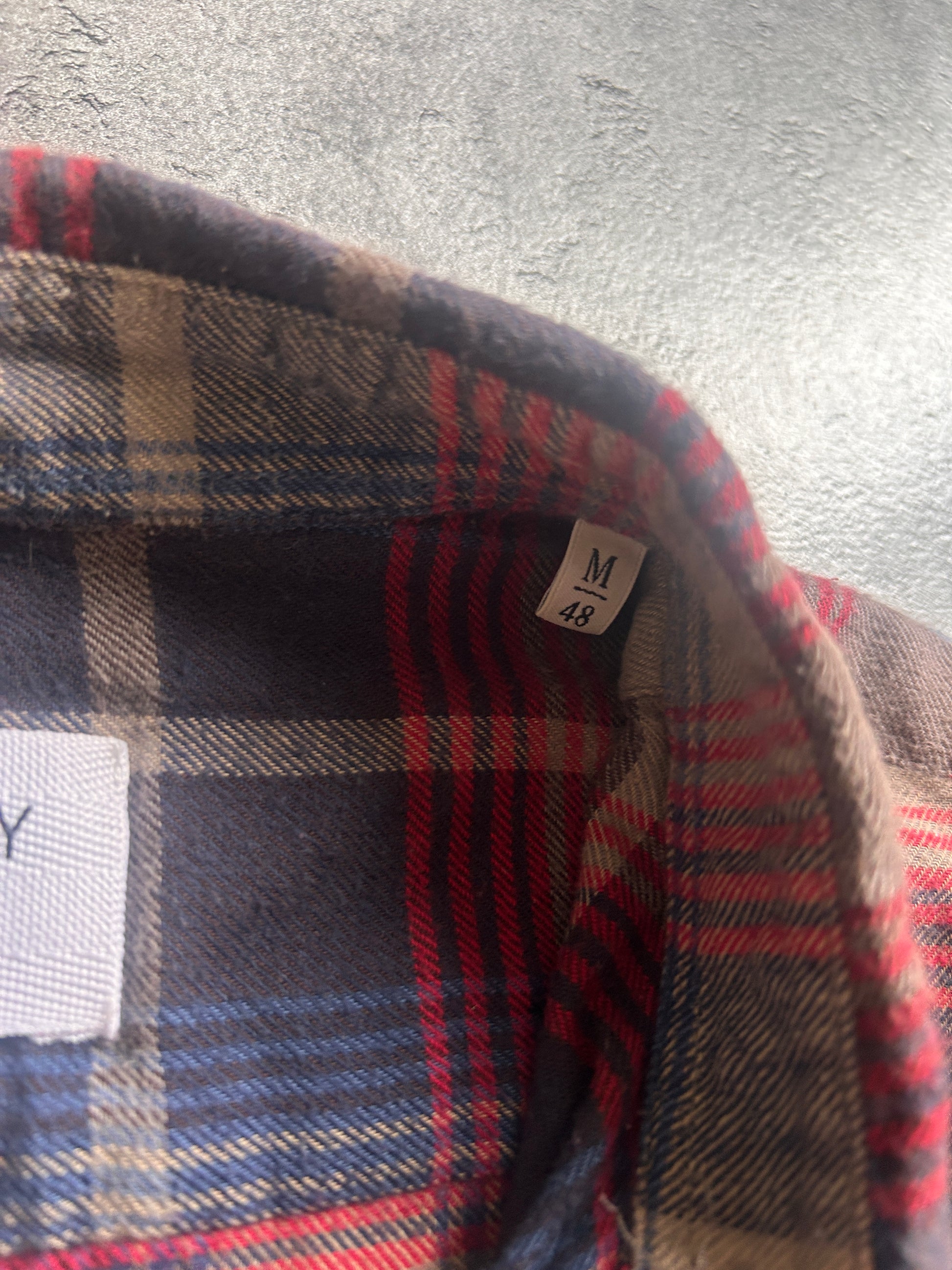 OUR LEGACY PLAID FLANNEL (M)