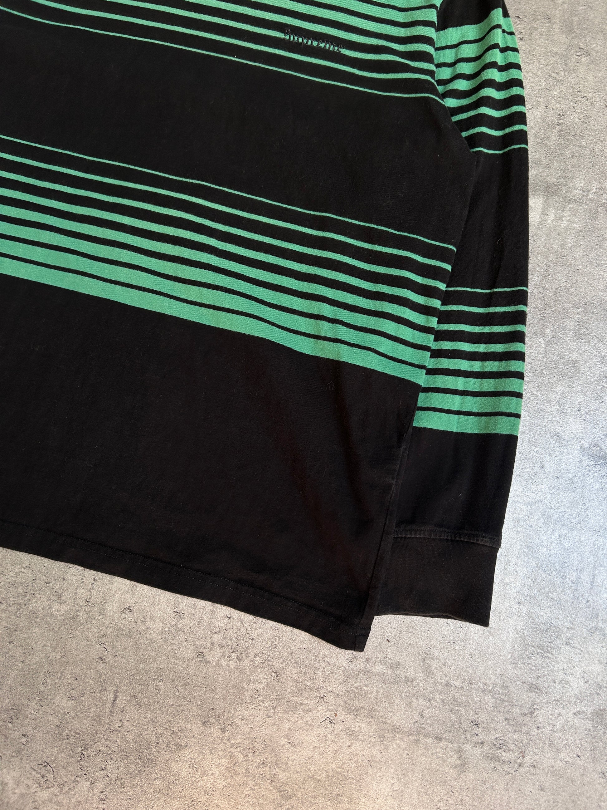SUPREME FADE STRIPE LONGSLEEVE (L)