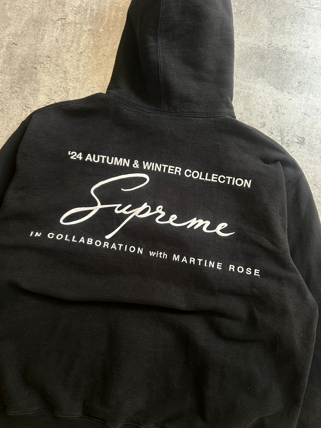 SUPREME X MARTINE ROSE HOODIE (M)