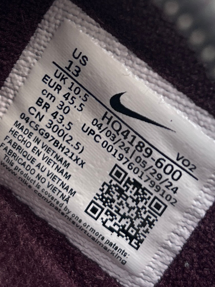 AIR MAX SNDR “BURGUNDY CRUSH” 45,5EU