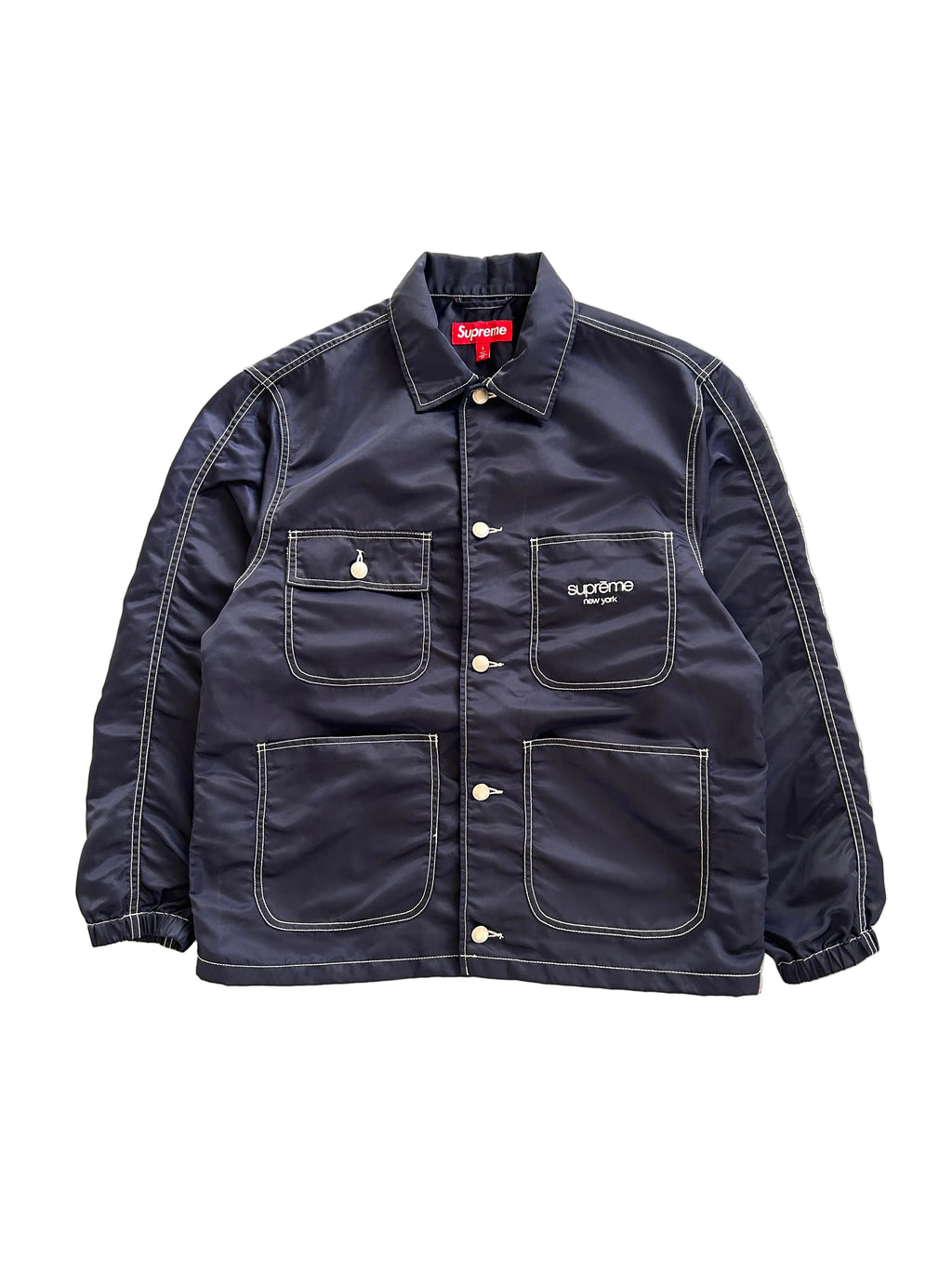 SUPREME NYLON CHORE COAT (M)