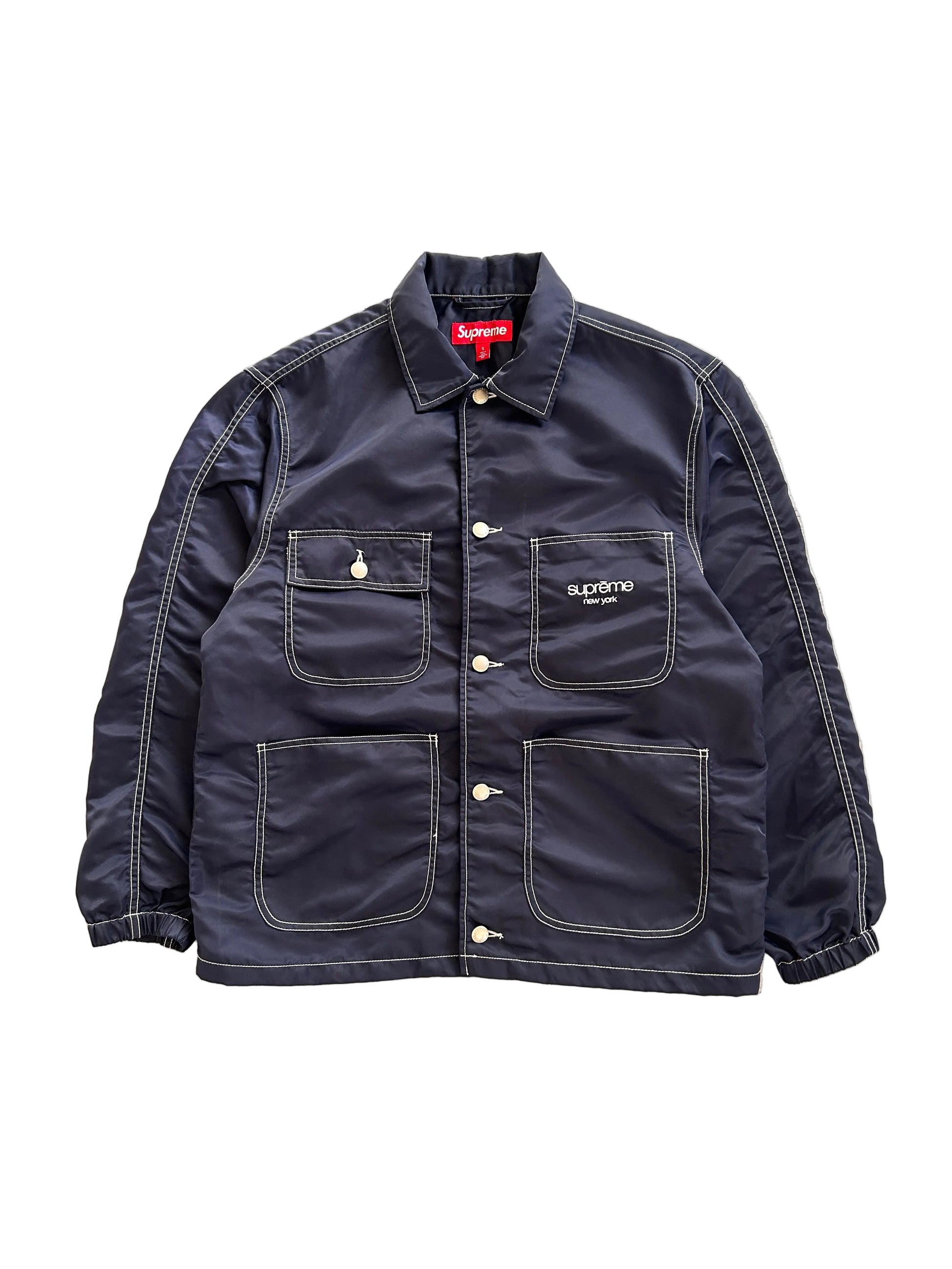 SUPREME NYLON CHORE COAT (M)
