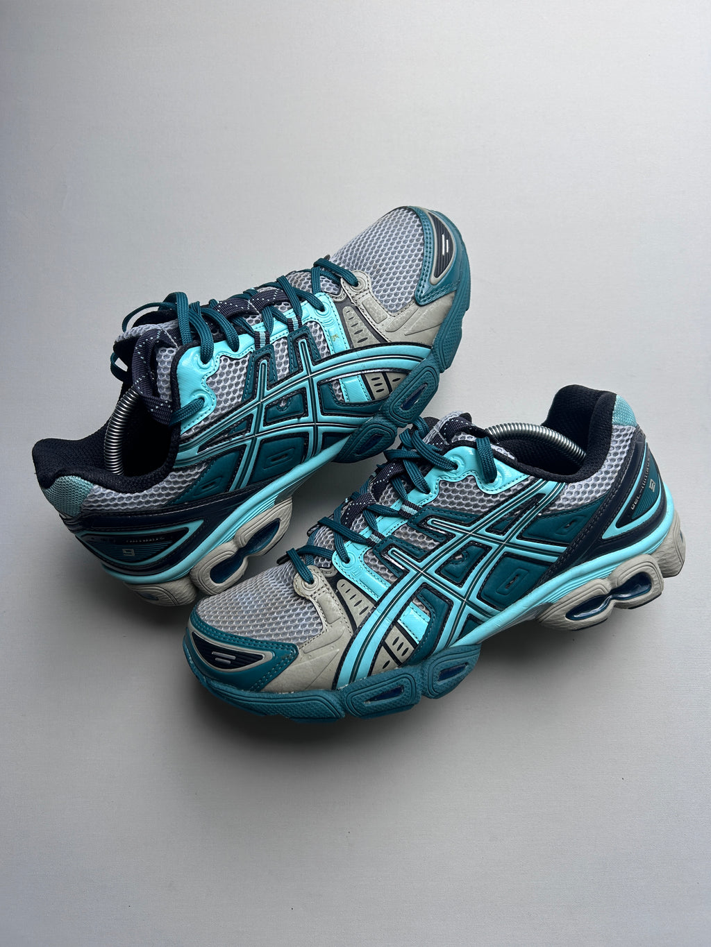 ASICS GEL NIMBUS 9 “BLUE/GREEN” 44,5EU