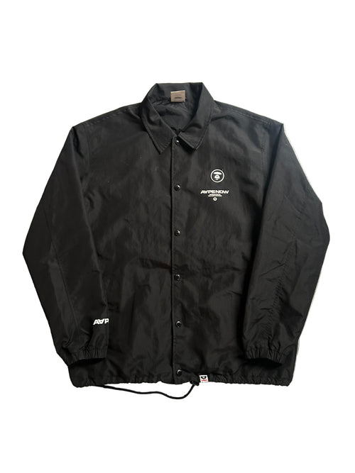 AAPE NOW COACH JACKET “BLACK” (L)
