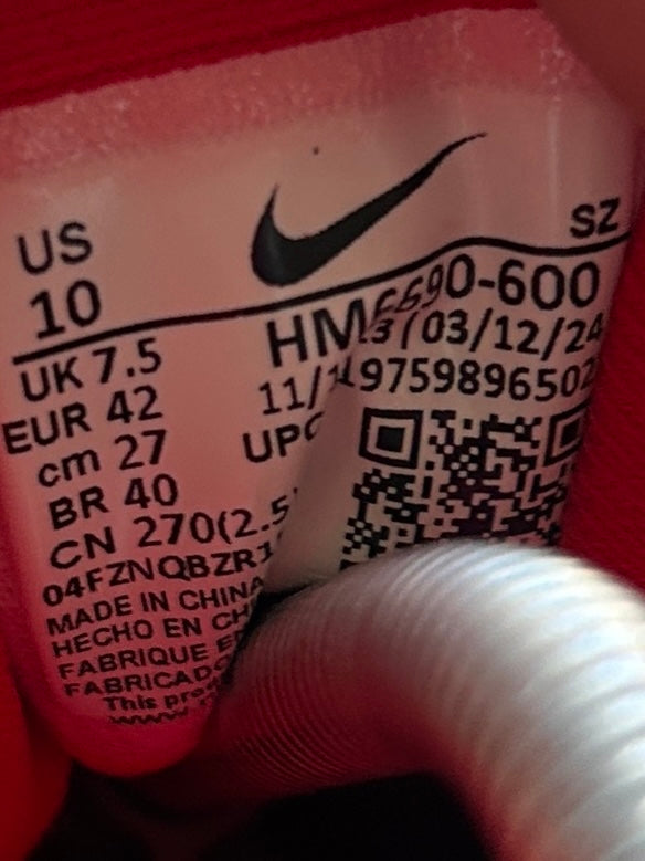 AIR MAX 1 X JACQUEMUS “RED” 42EU