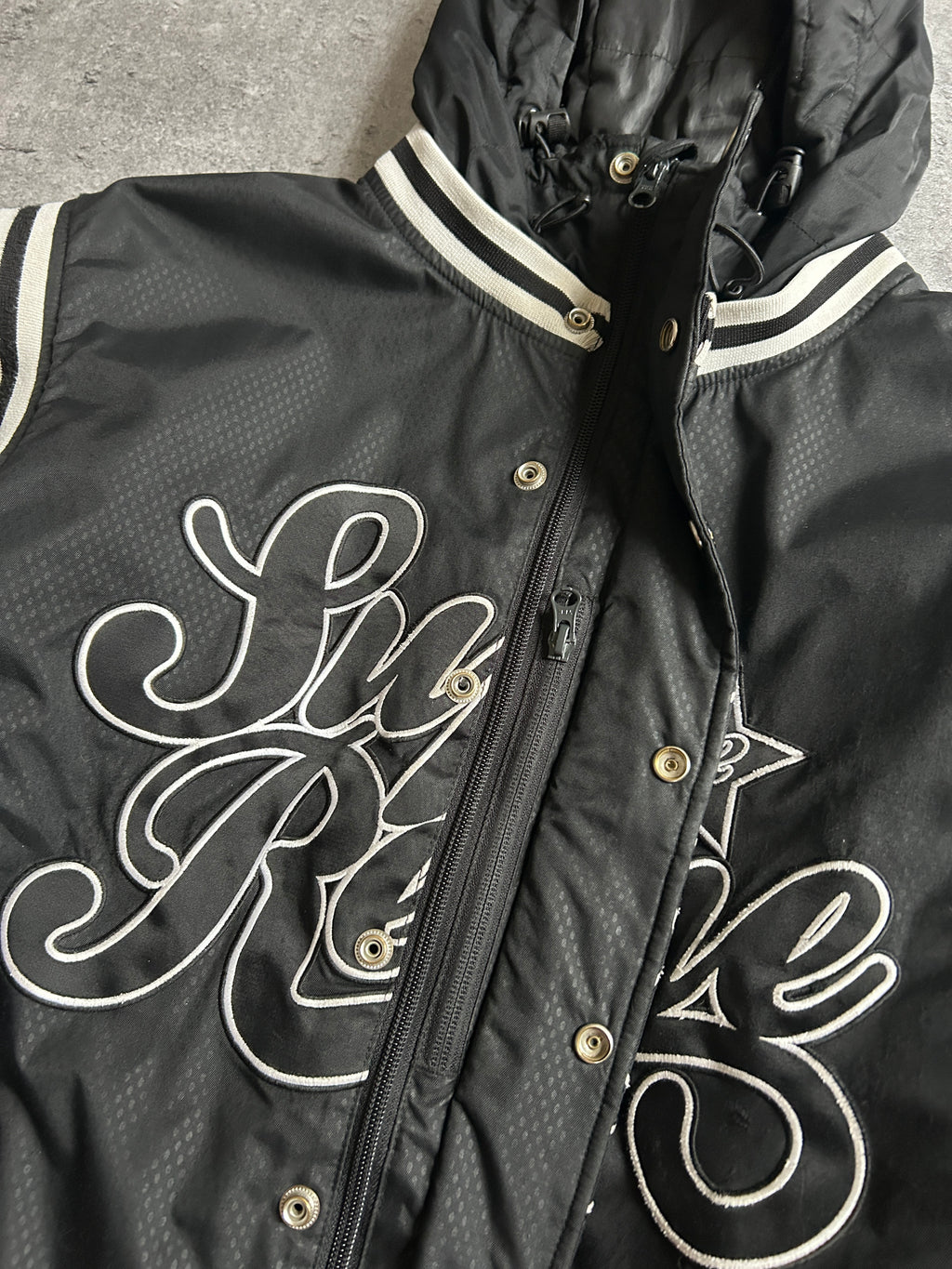 SUPREME X MITCHELL & NESS QUILTED SPORTS JACKET (M/L)