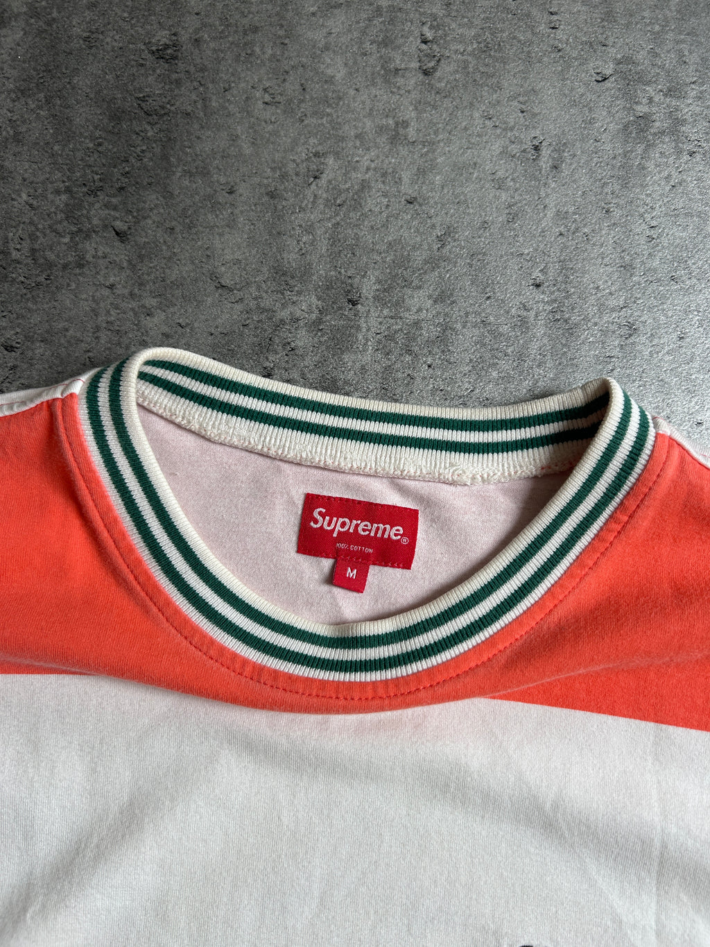 SUPREME PRINTED STRIPE LONGSLEEVE (L)