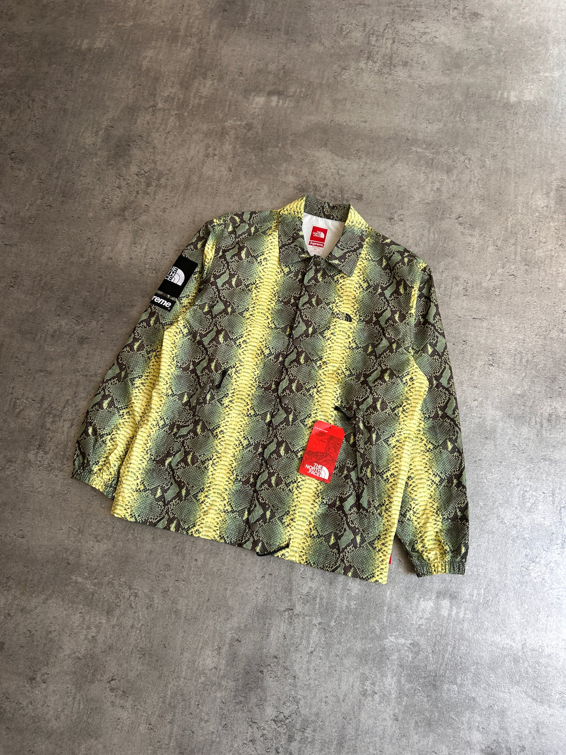 SUPREME X THE NORTH FACE SNAKESKIN JACKET (S)