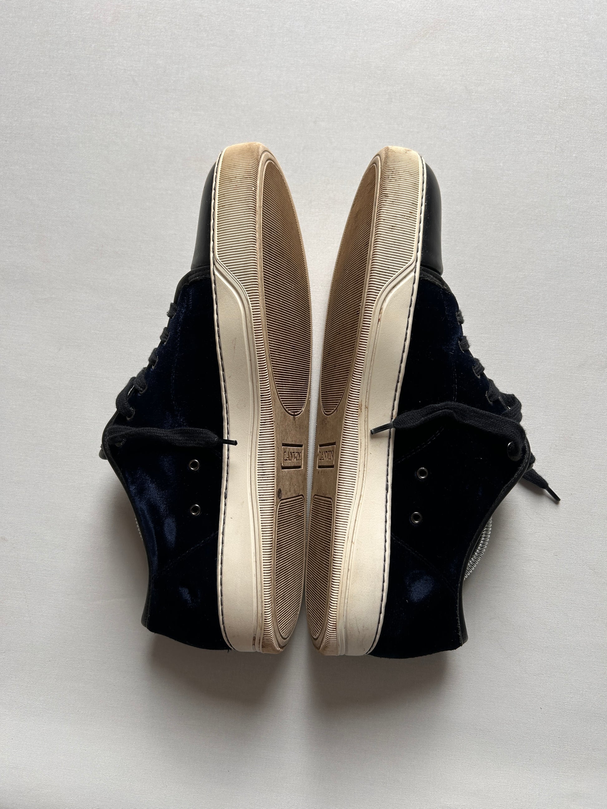 LANVIN DB11 NAVY SUEDE (44/44,5EU)