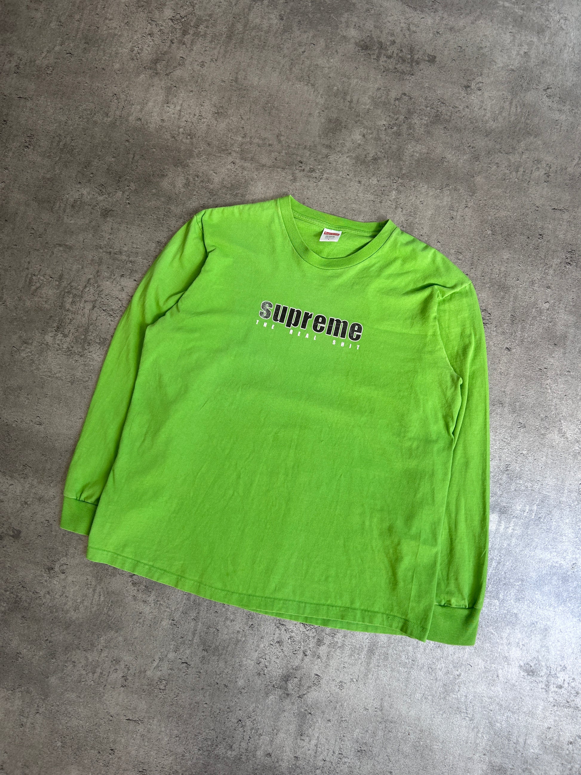 SUPREME THE REAL SHIT LONGSLEEVE (M)