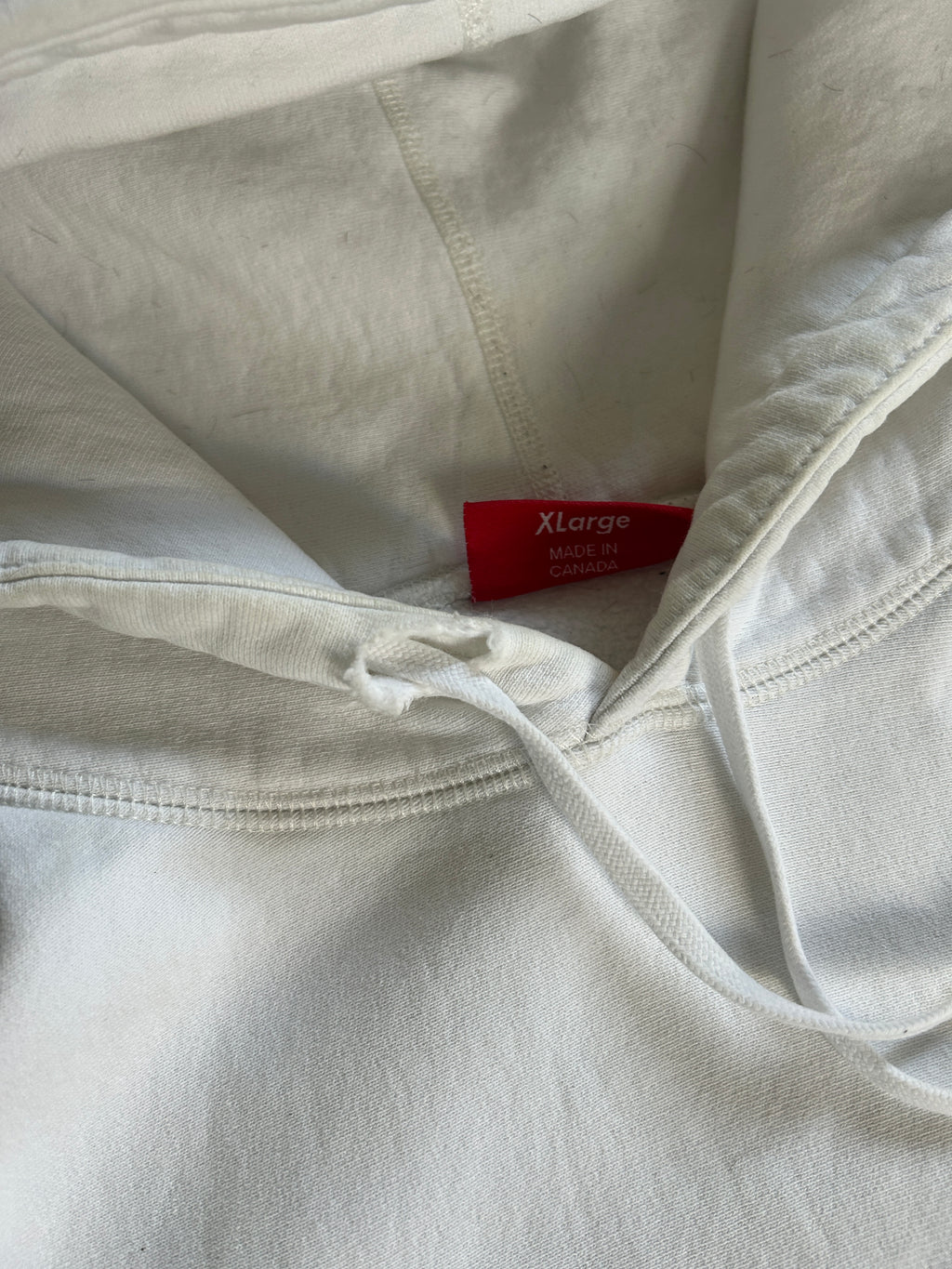SUPREME CORD COLLEGIATE HOODIE SS18 (XL)