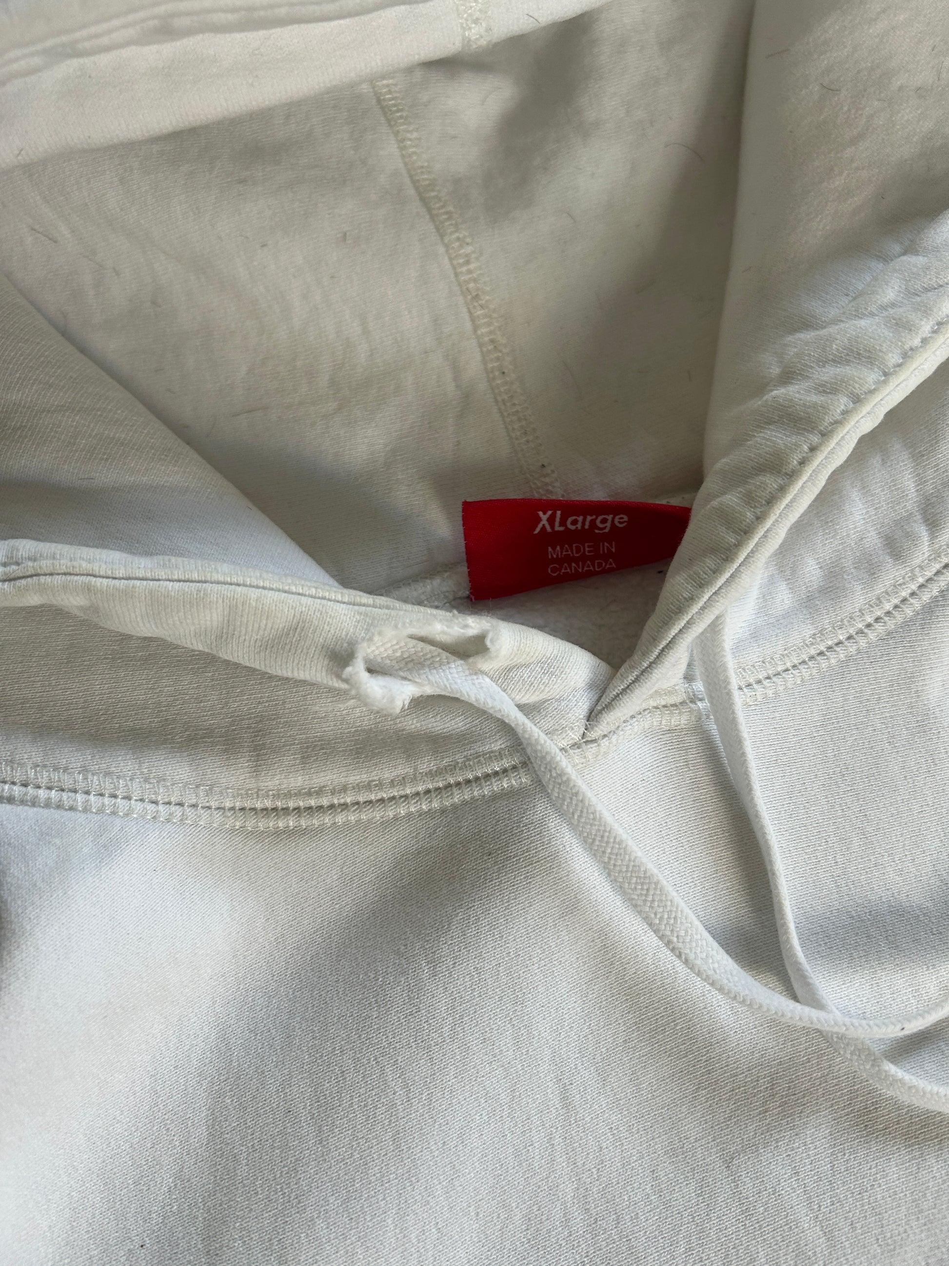 SUPREME CORD COLLEGIATE HOODIE SS18 (XL)