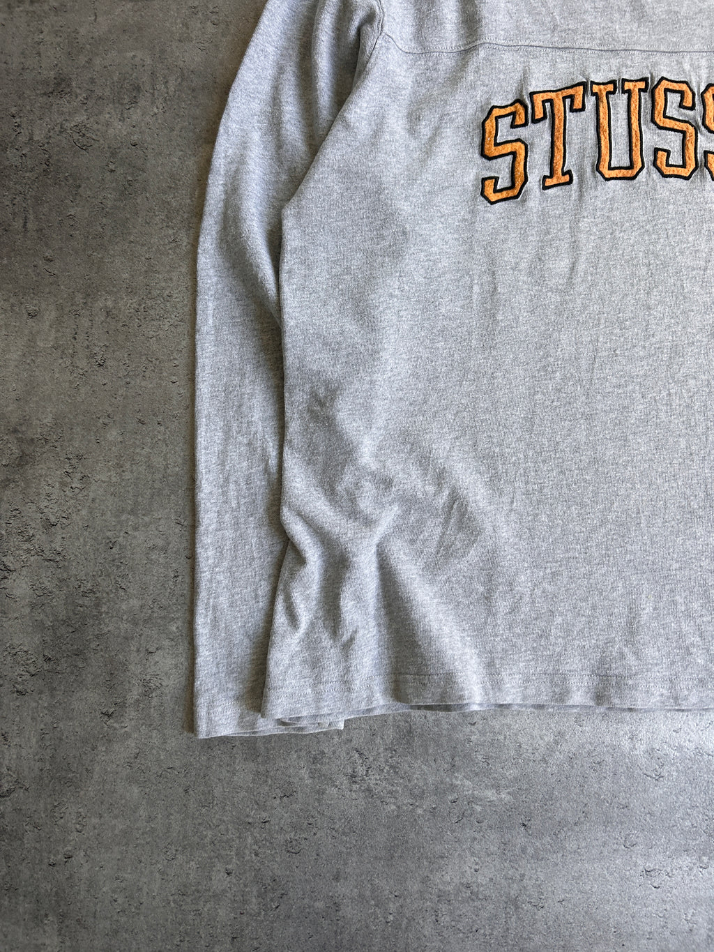 STÜSSY KENT FOOTBALL LONGSLEEVE (L/XL)