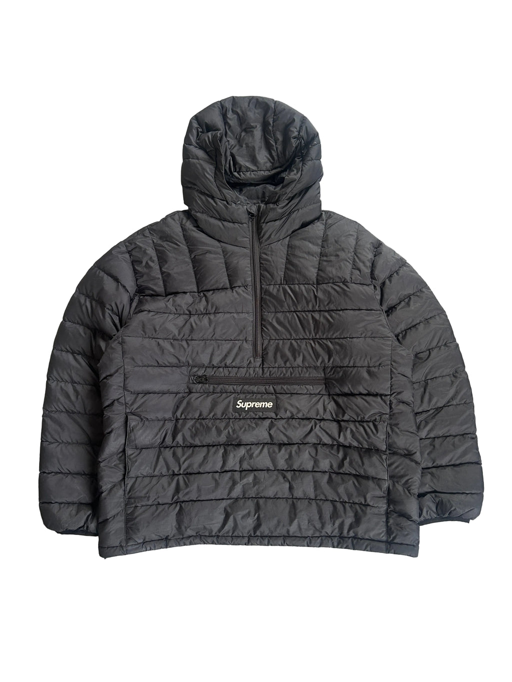 SUPREME MICRO DOWN PUFFER JACKET BLACK (M/L)