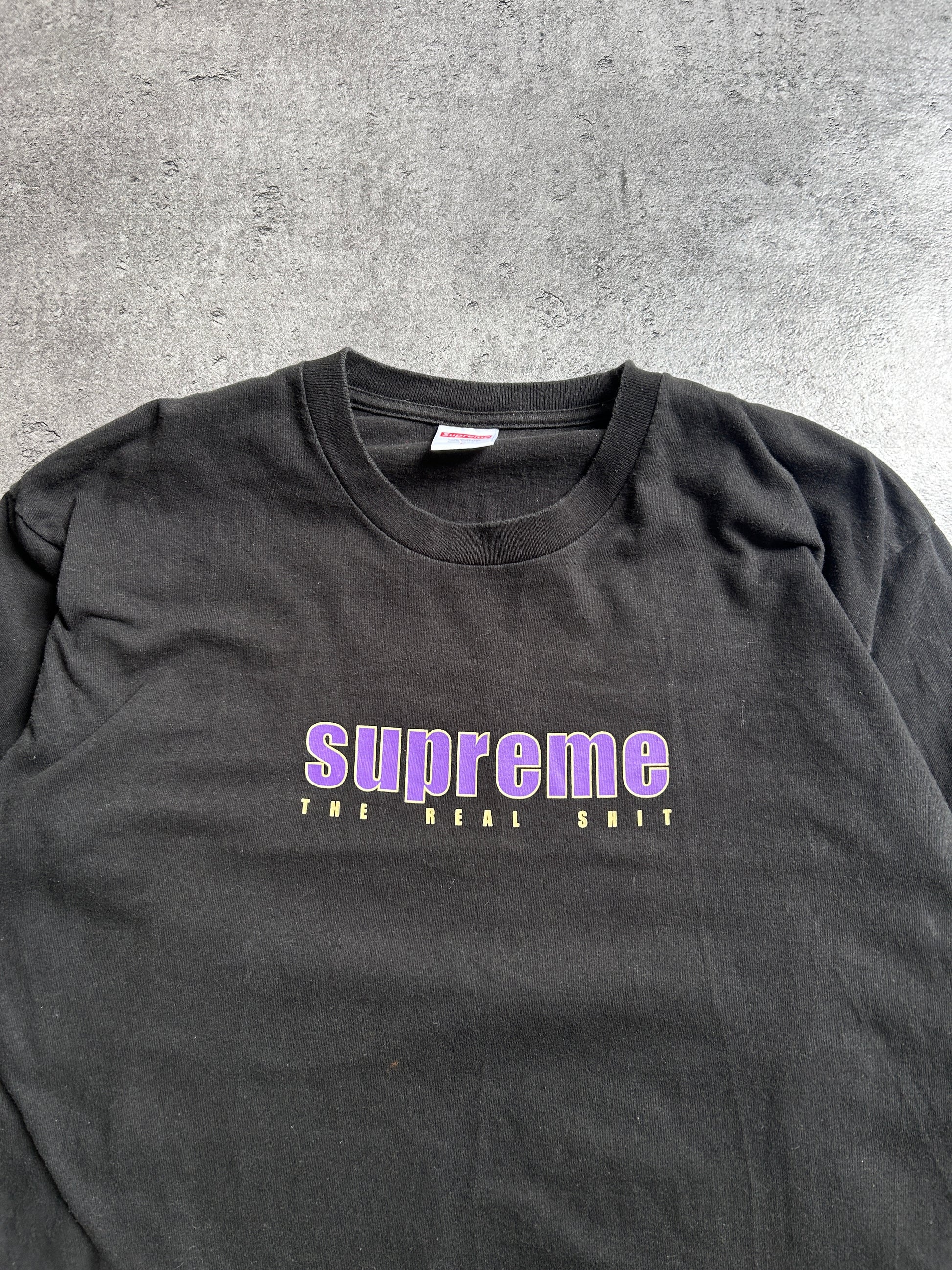 SUPREME THE REAL SHIT LONGSLEEVE (L)