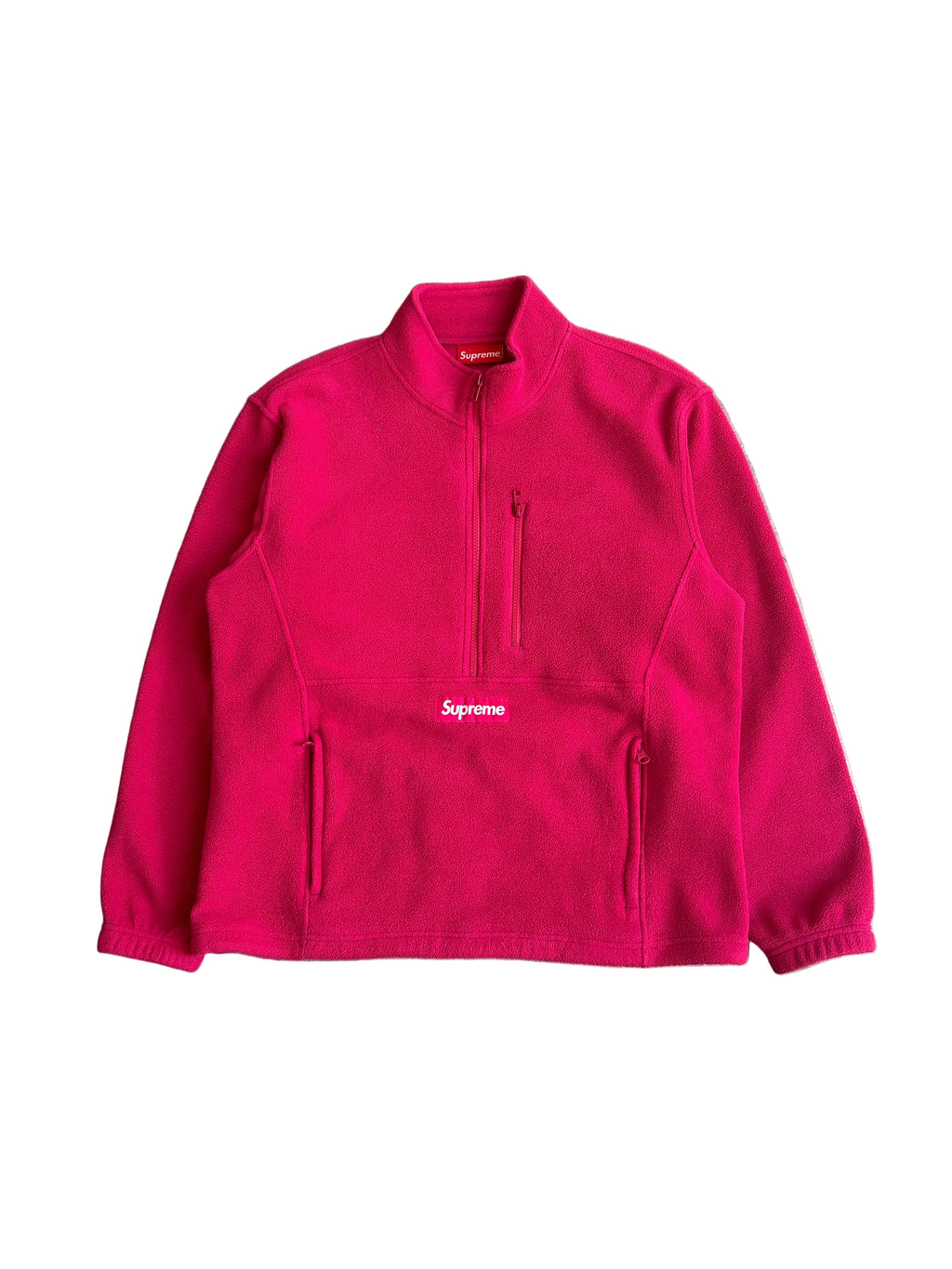 SUPREME POLARTEC HALF ZIP PULLOVER (M)