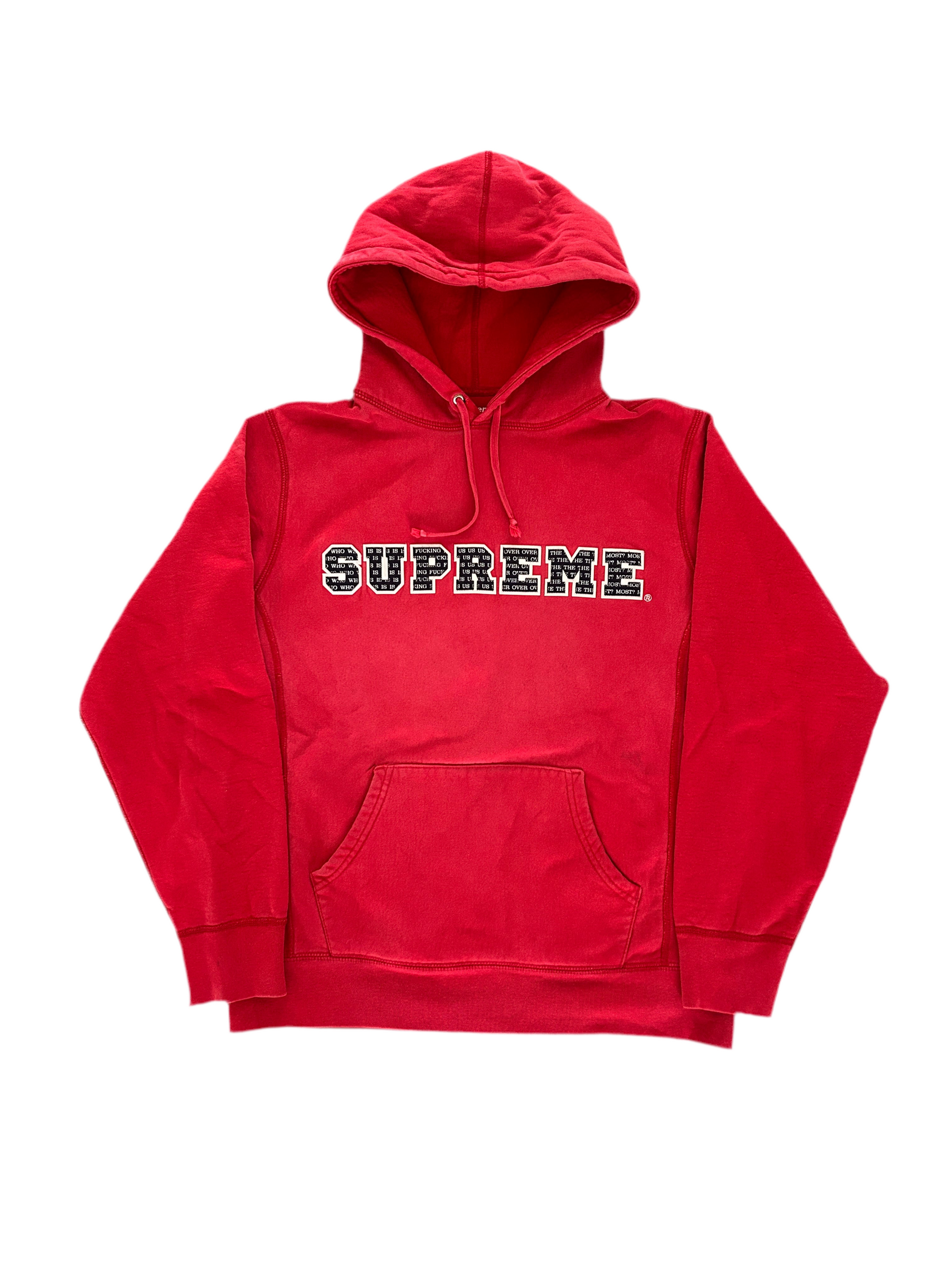 SUPREME “THE MOST” HOODIE (M)