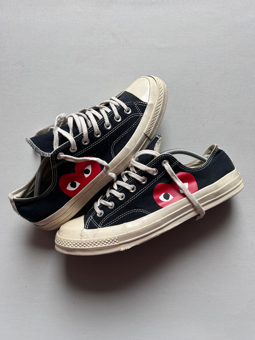 CONVERSE X CDG LOW BLACK (45EU)