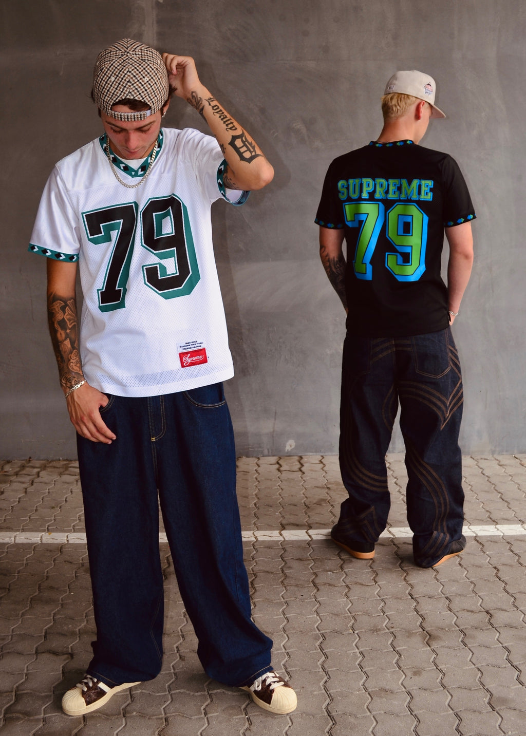 SUPREME DIAMOND RIB JERSEY (M)