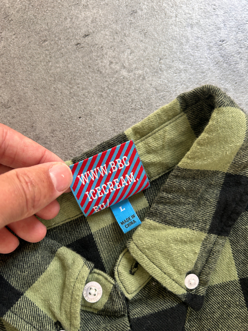 BBC ICE CREAM FLANNEL (S)