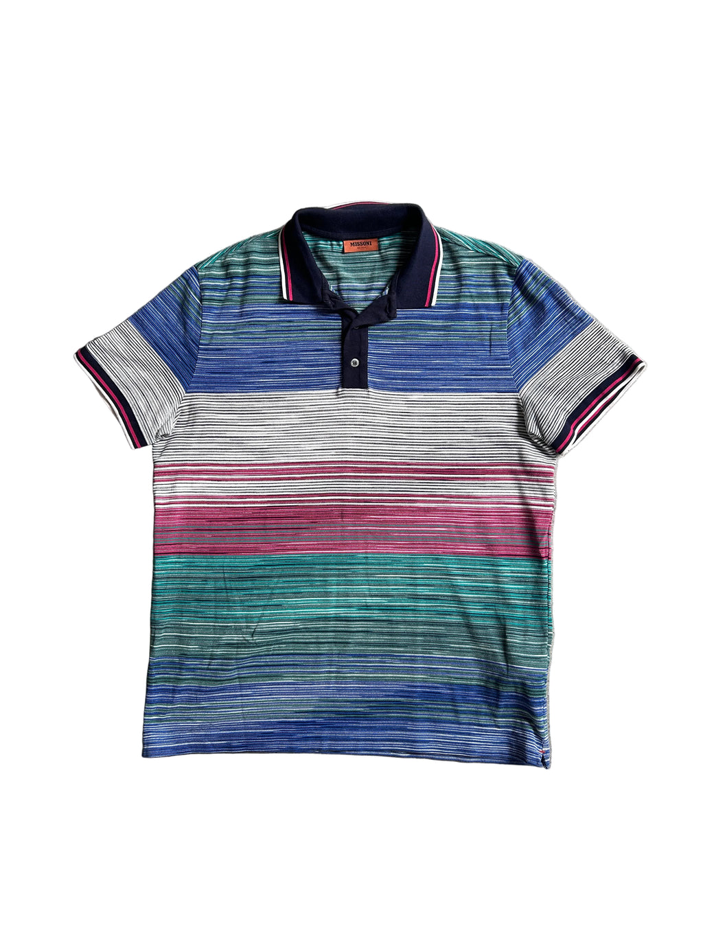MISSONI STRIPE POLO (L)