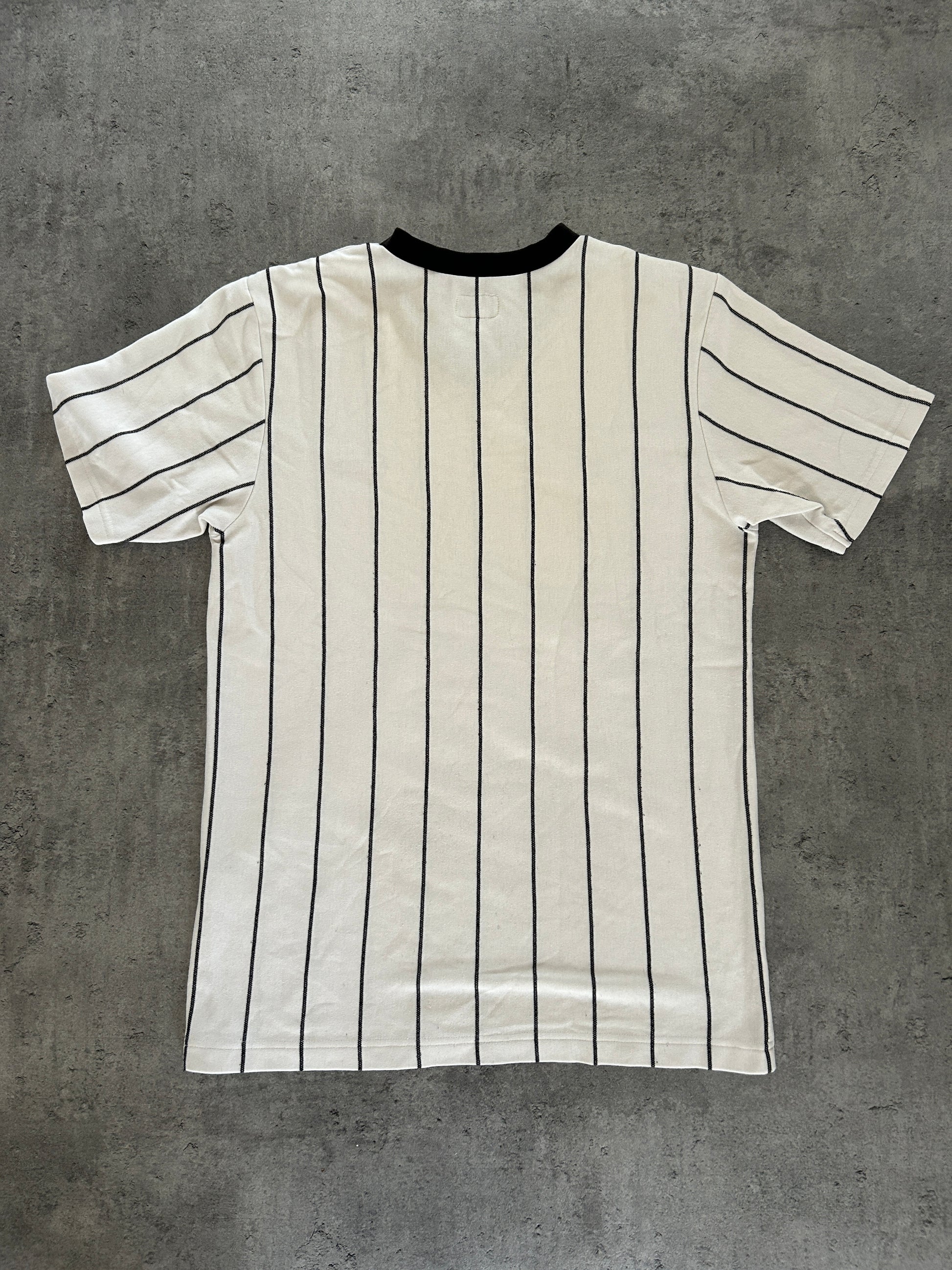 SUPREME PINSTRIPE SOCCER TEE (M)
