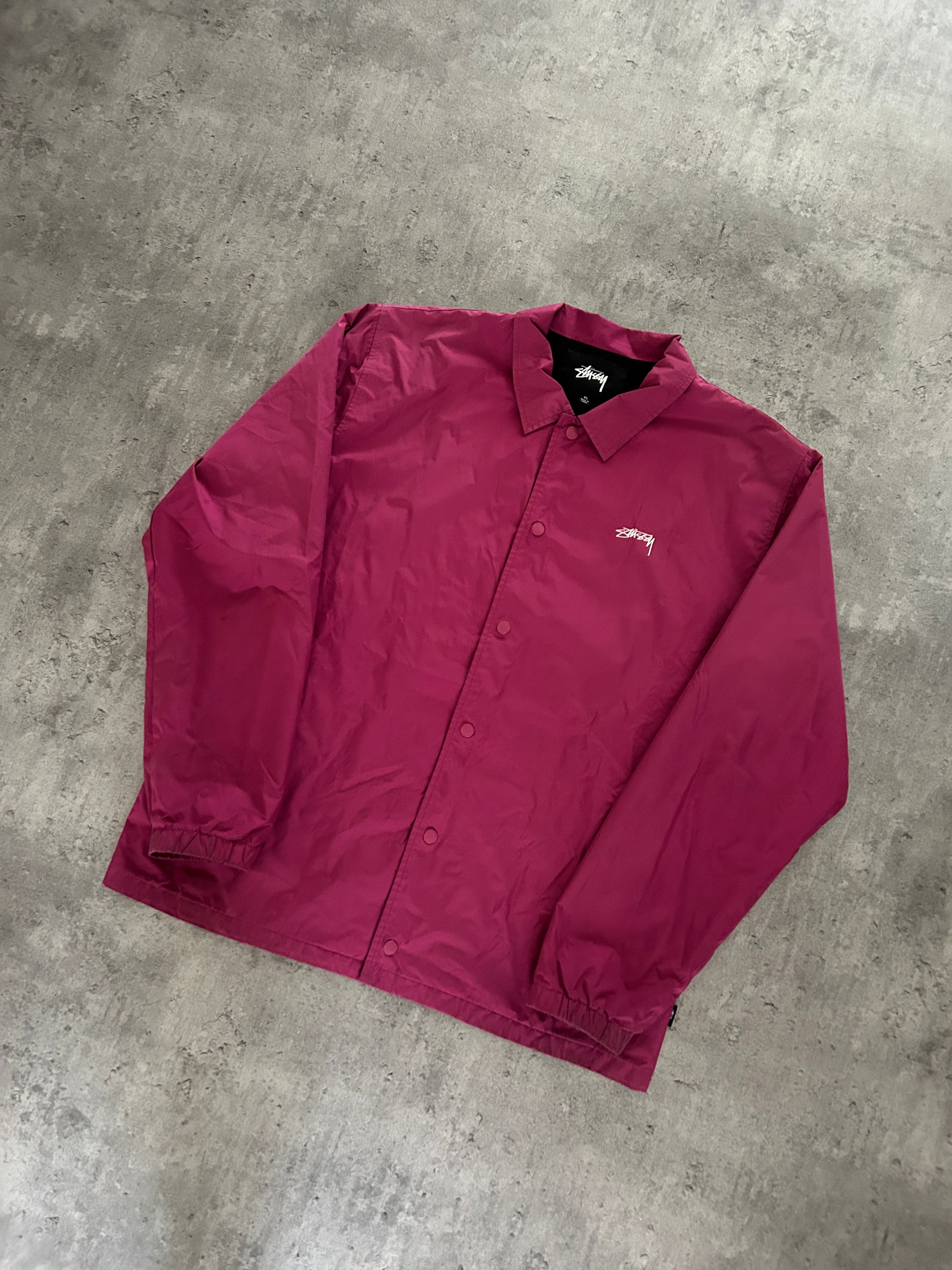 STÜSSY COACH JACKET “PURPLE” (XL)