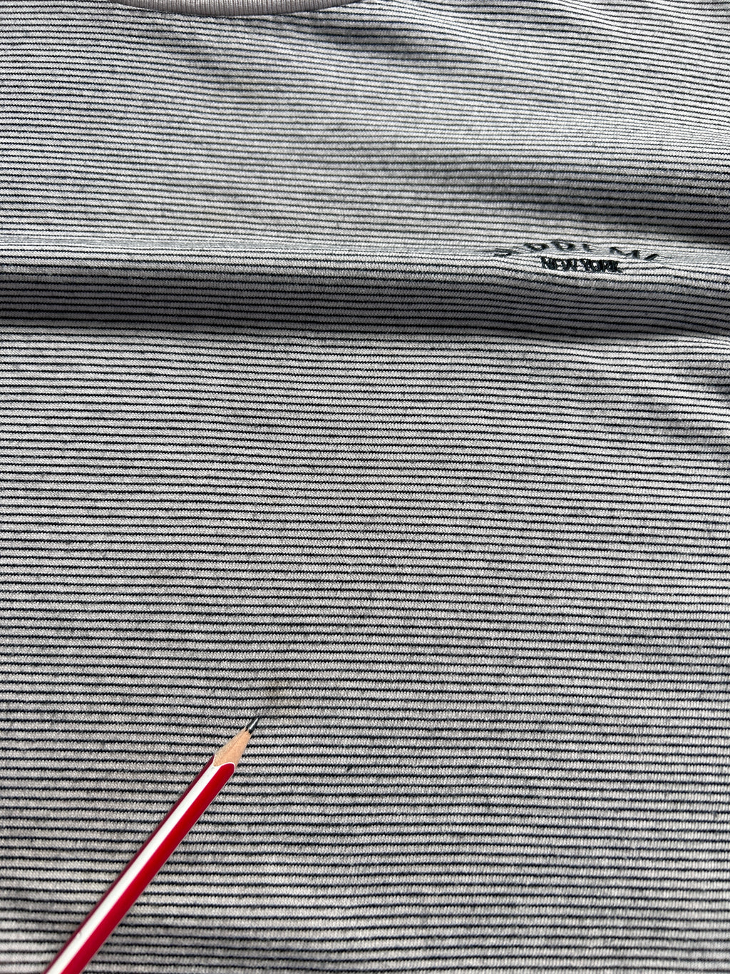 SUPREME MICRO STRIPE LONGSLEEVE (L)