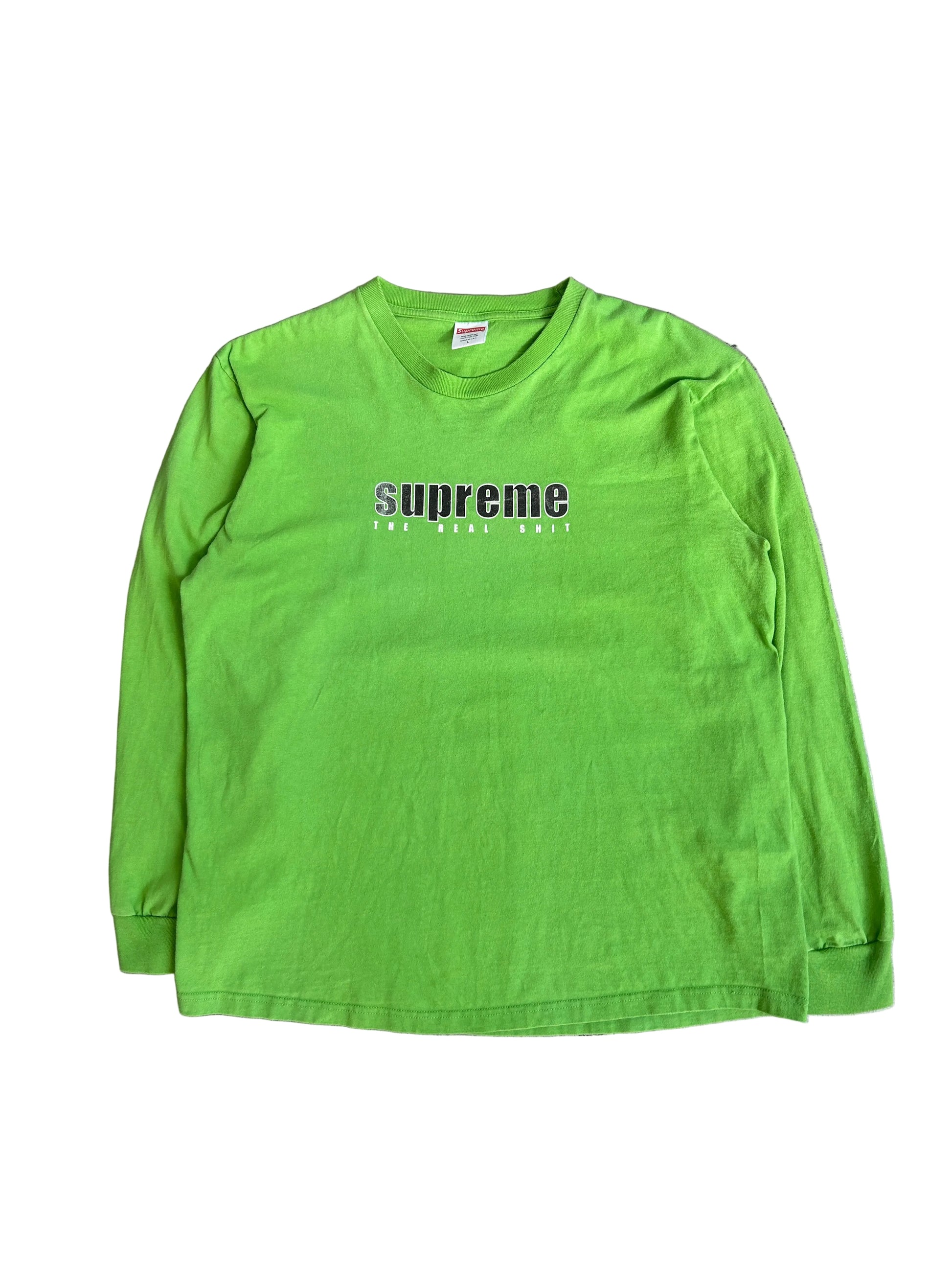 SUPREME THE REAL SHIT LONGSLEEVE (M)