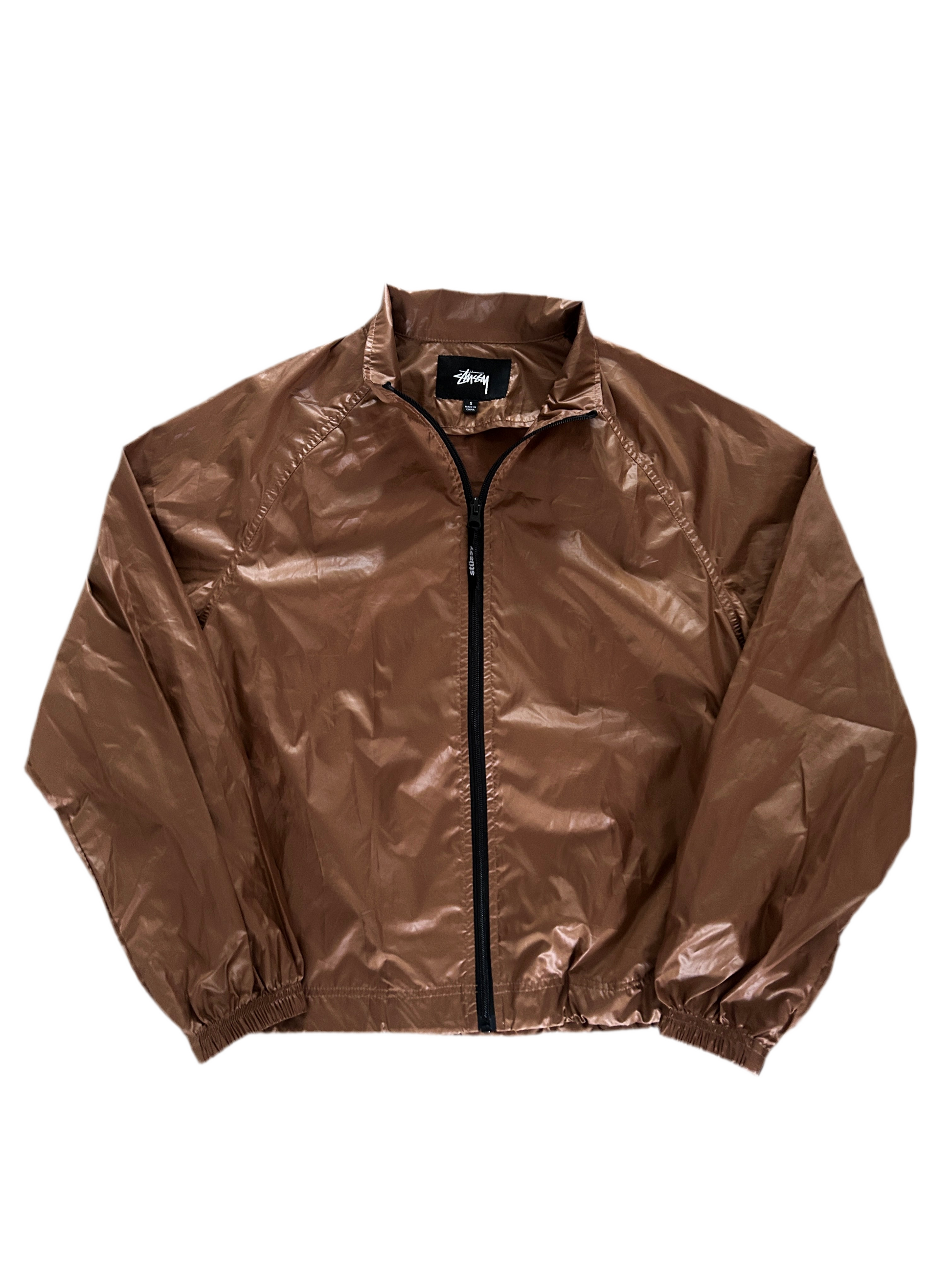 STÜSSY SHINY ZIP JACKET (S WMNS)