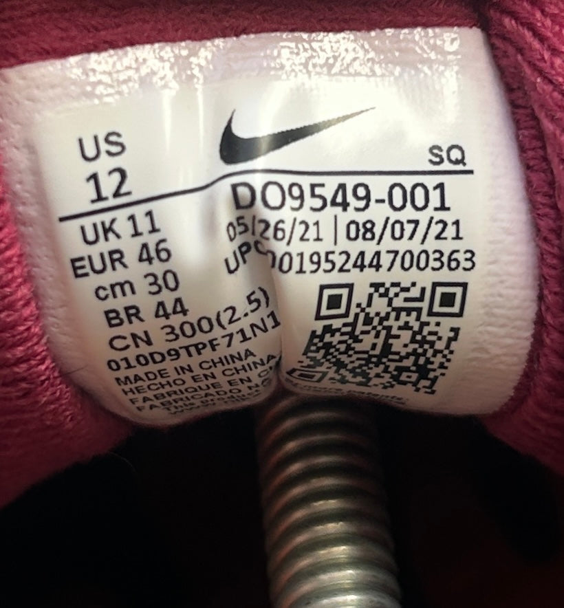 AIR MAX 1 X PATTA “MAROON” 46EU