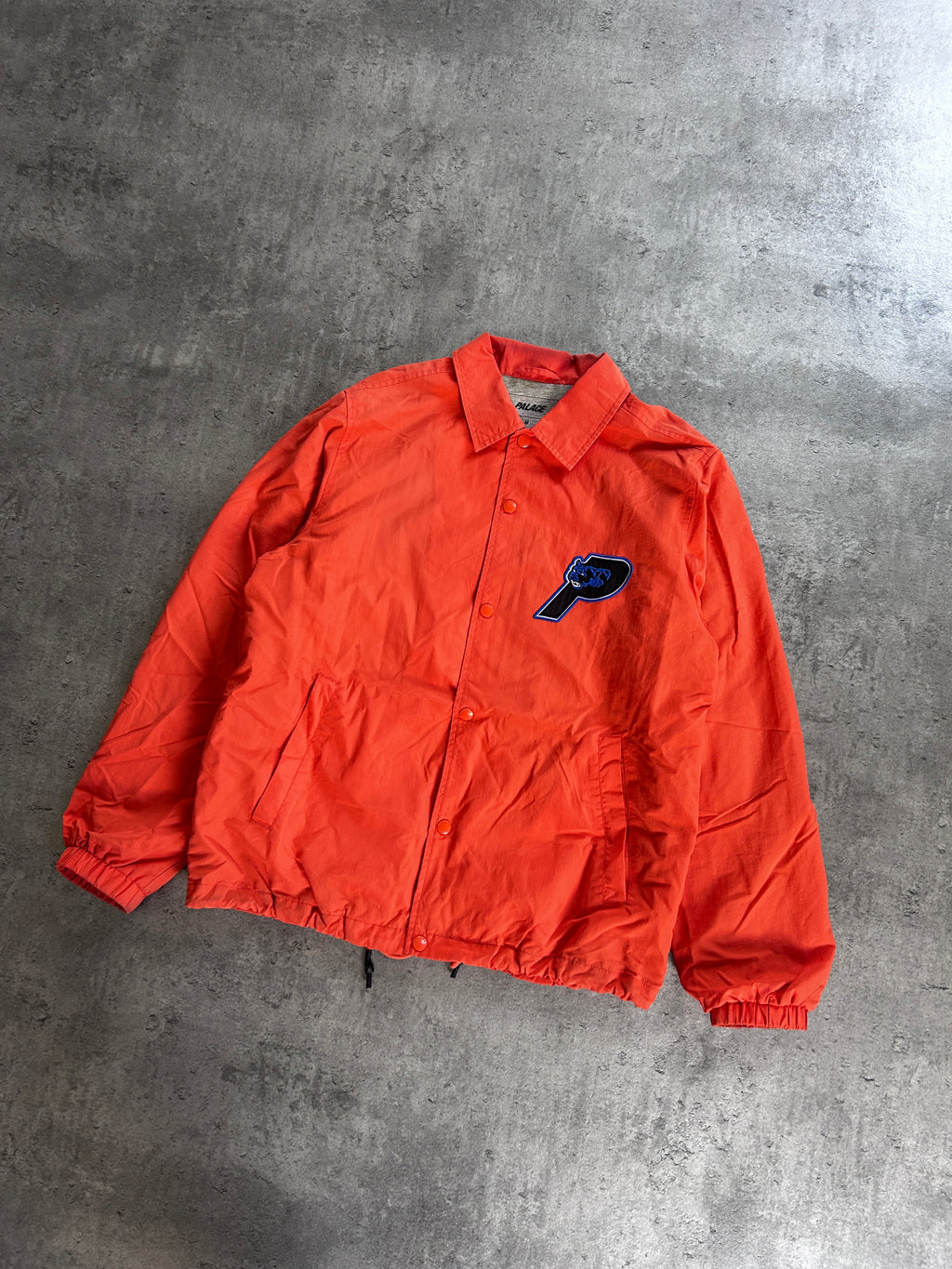 PALACE PANTHER COACH JACKET ORANGE (M)