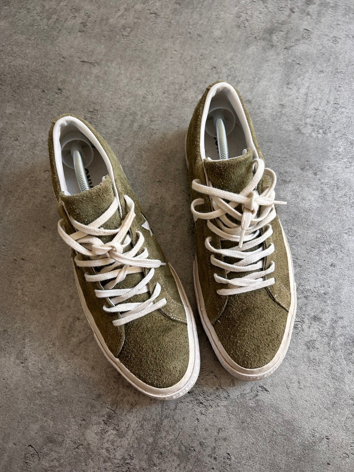 CONVERSE ONE STAR “OLIVE SUEDE” 44/44.5