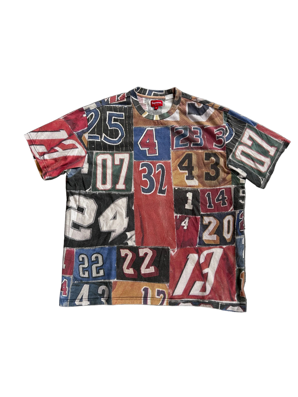 SUPREME JERSEY COLLAGE TEE SS23 (XL)