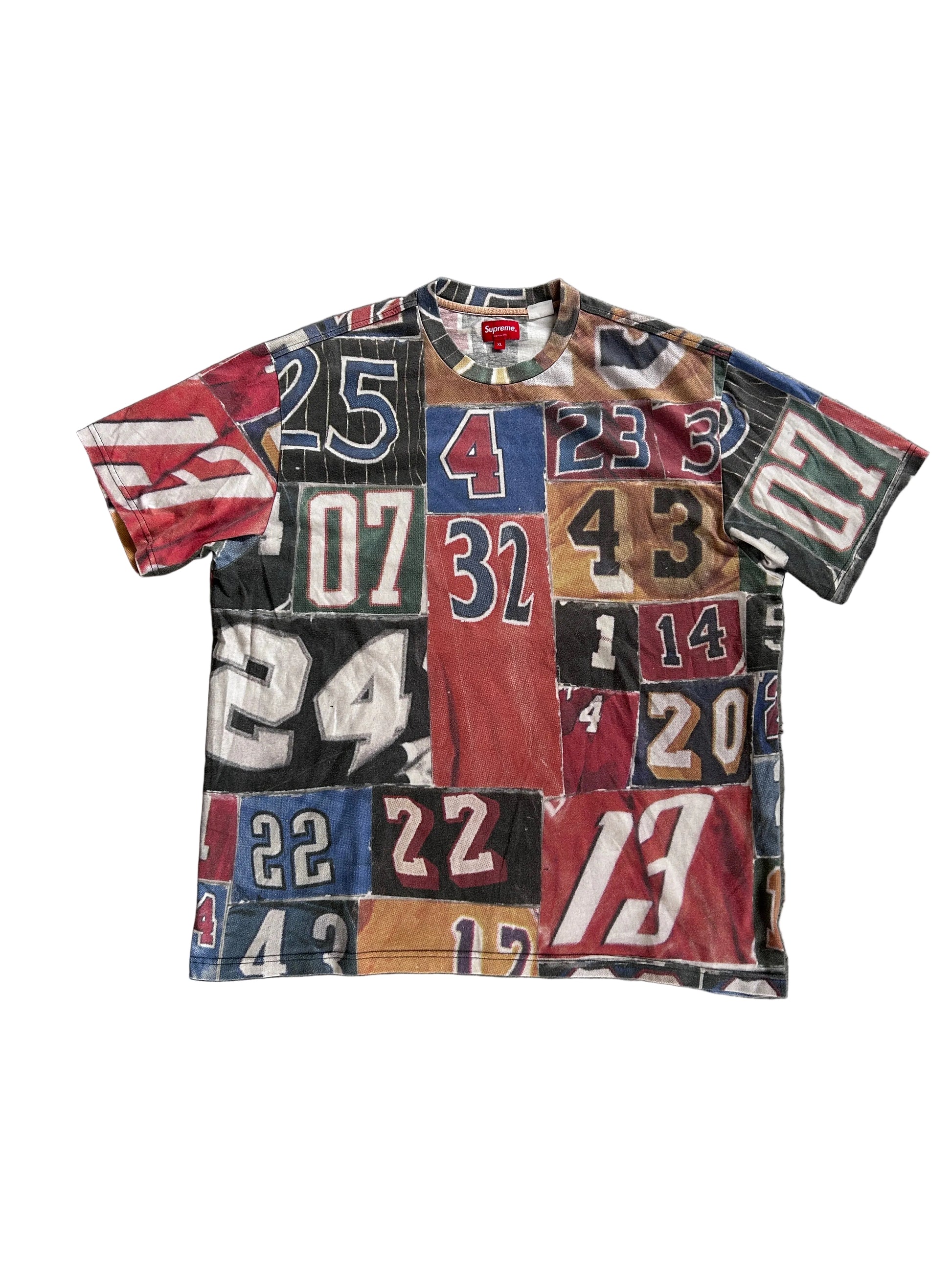 SUPREME JERSEY COLLAGE TEE SS23 (XL)