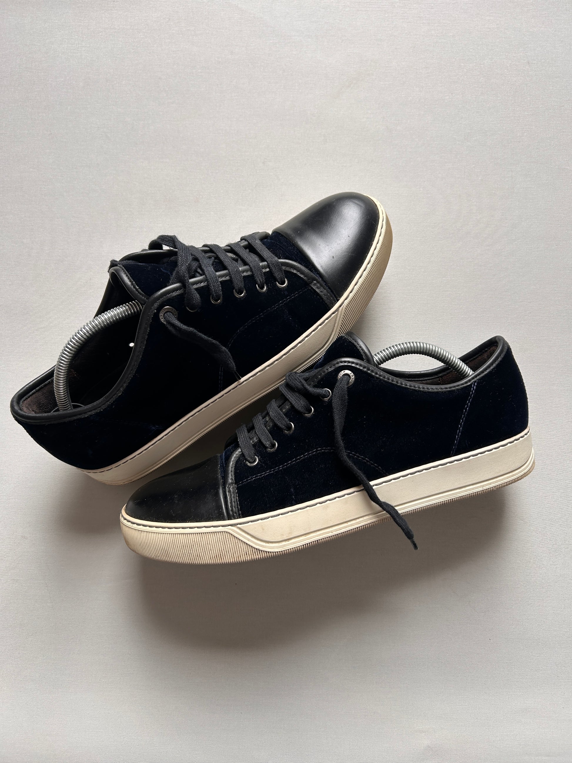 LANVIN DB11 NAVY SUEDE (44/44,5EU)