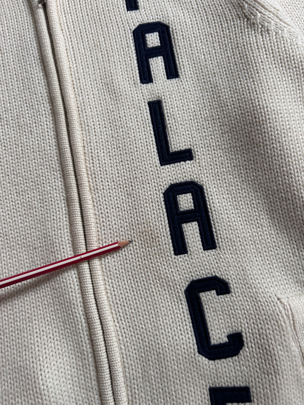 PALACE VERT KNIT BEIGE (M/L)