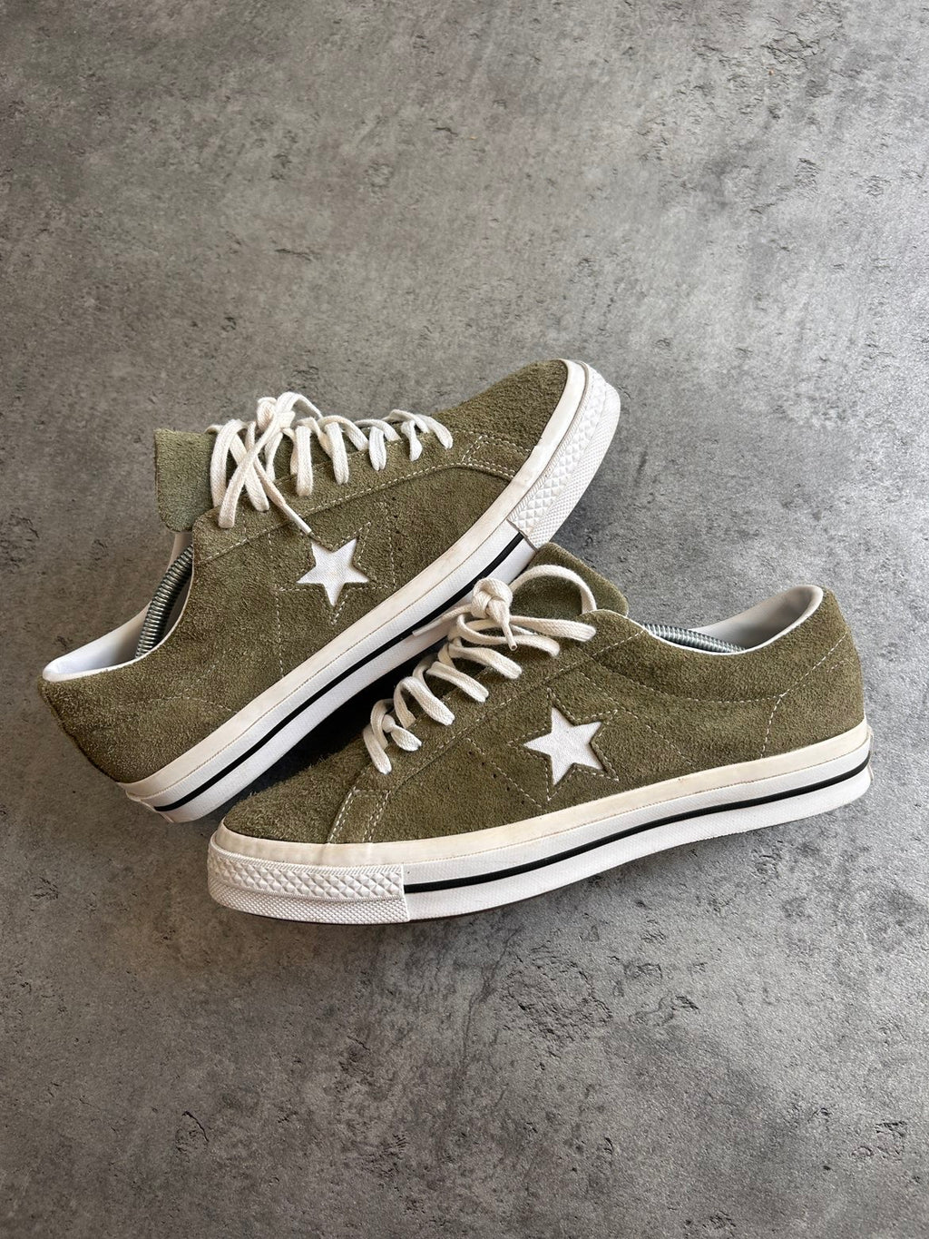 CONVERSE ONE STAR “OLIVE SUEDE” 44/44.5
